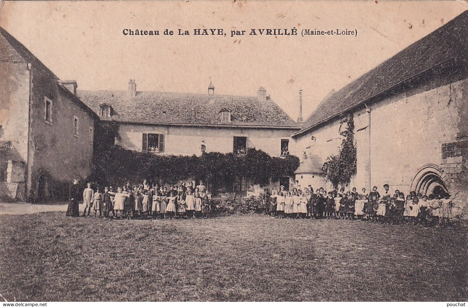 VE Nw-(49) CHATEAU DE LA HAYE , PAR AVRILLE - ANIMATION - GROUPES D'ENFANTS  - Otros & Sin Clasificación