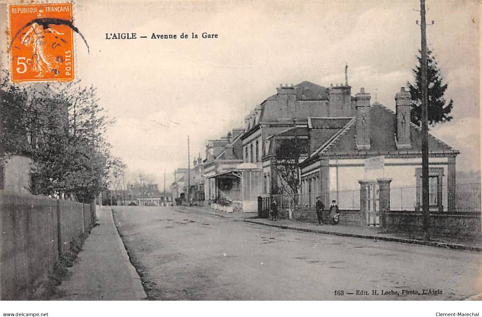 L'AIGLE - Avenue De La Gare - état - L'Aigle
