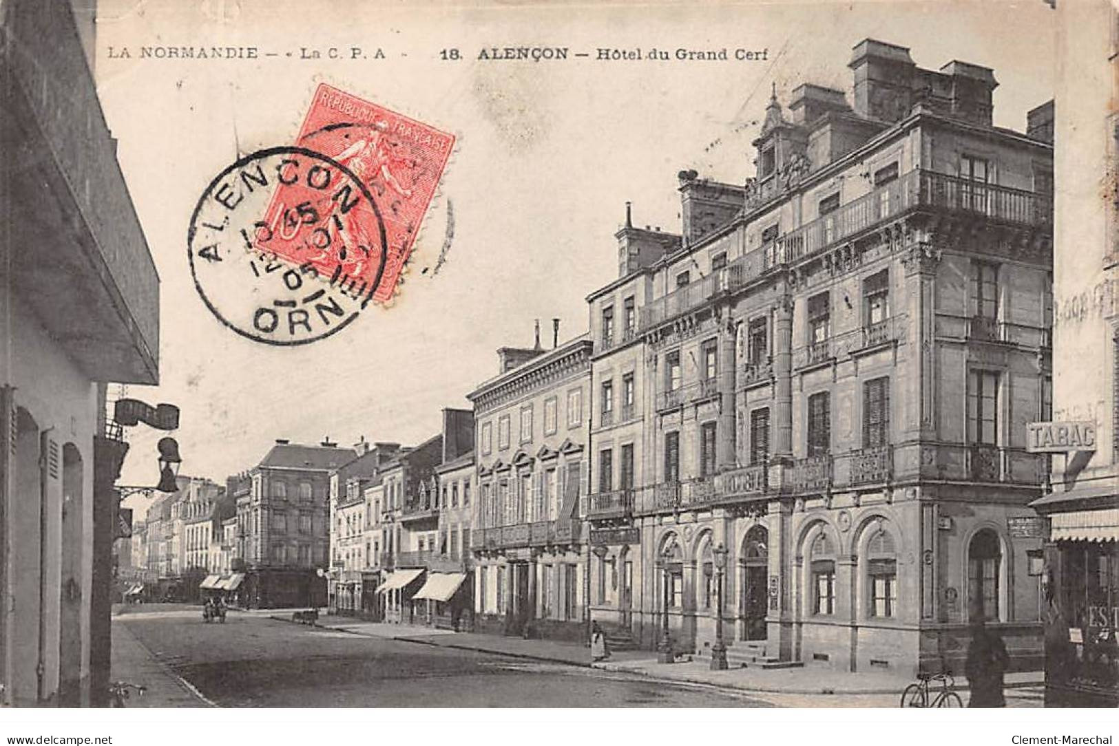 ALENCON - Hôtel Du Grand Cerf - Très Bon état - Alencon