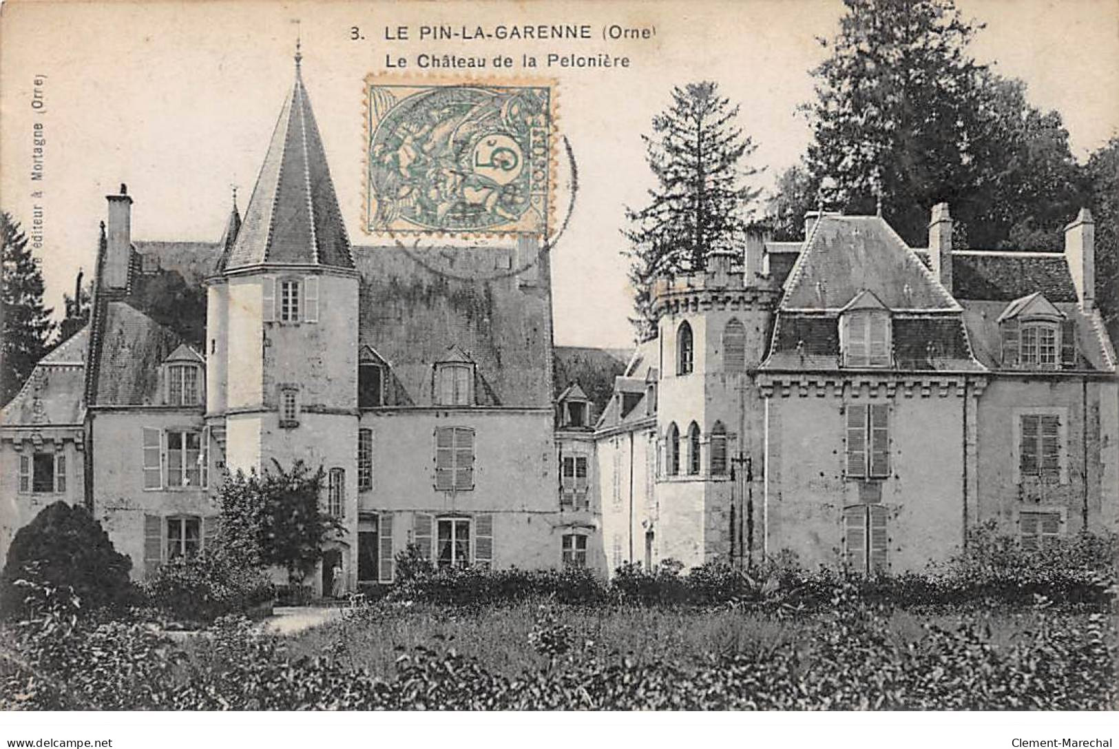 LE PIN LA GARENNE - Le Château De La Pelonière - état - Otros & Sin Clasificación