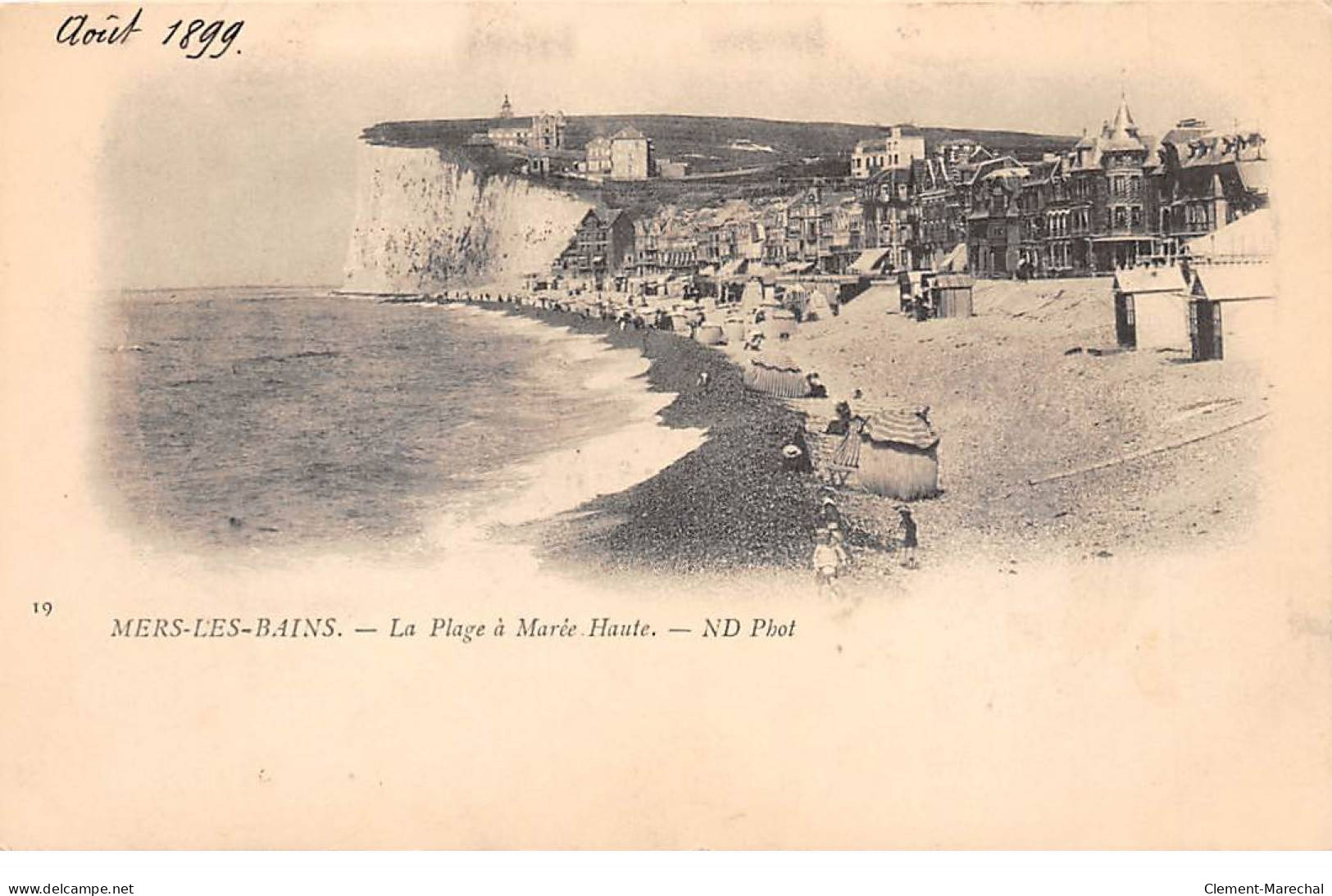 MERS LES BAINS - La Plage à Marée Haute - Très Bon état - Other & Unclassified