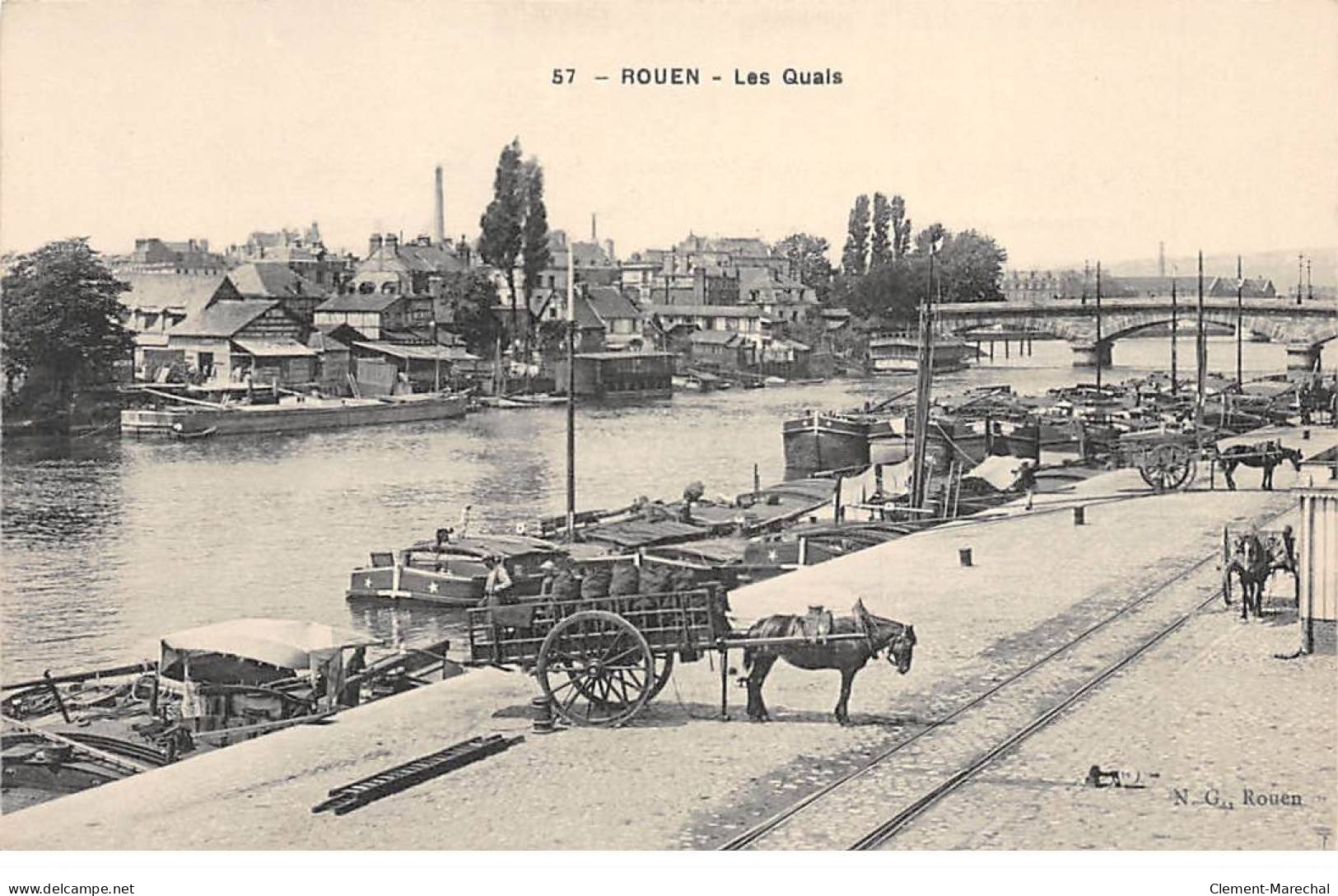 ROUEN - Les Quais - Très Bon état - Rouen