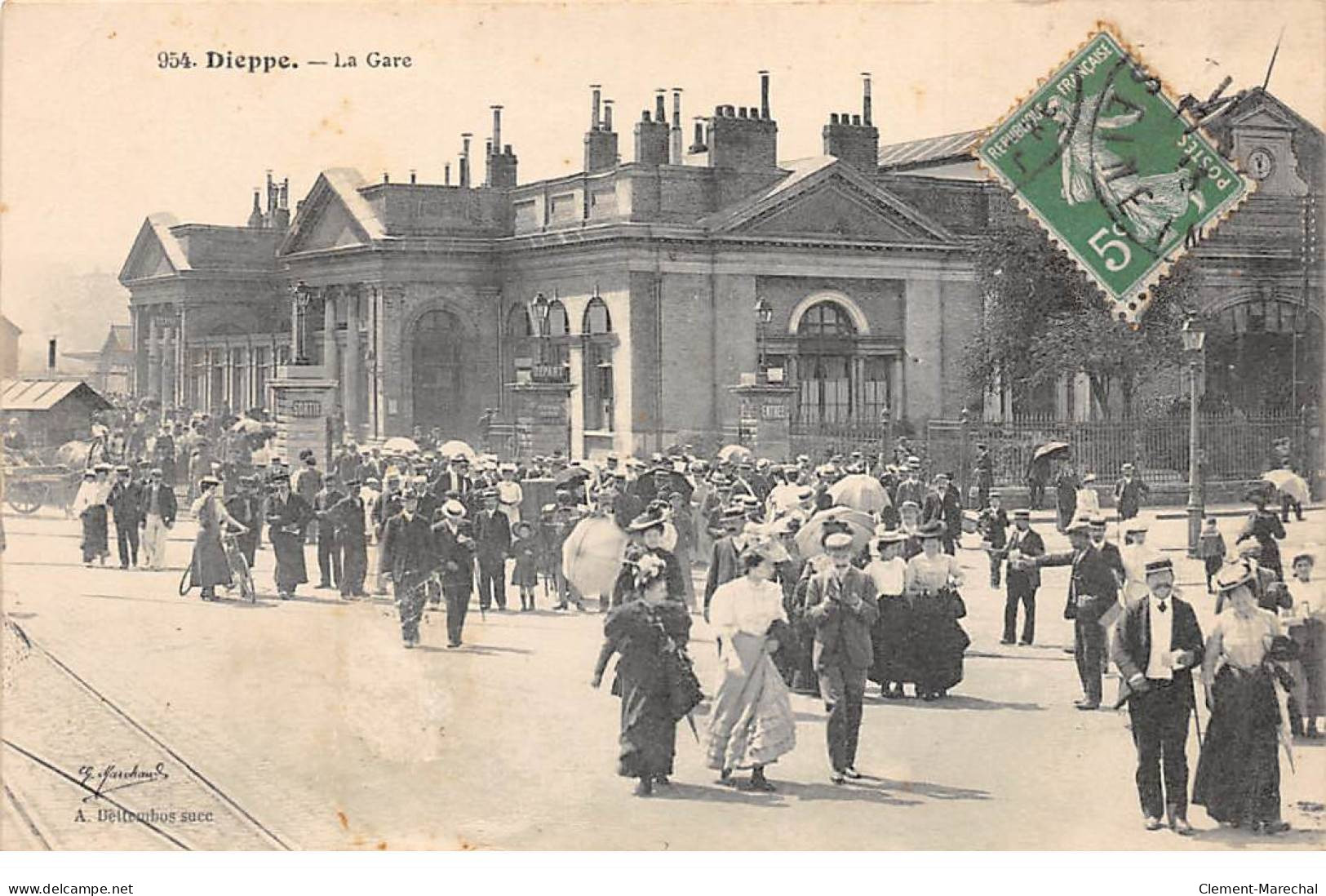 DIEPPE - La Gare - état - Dieppe