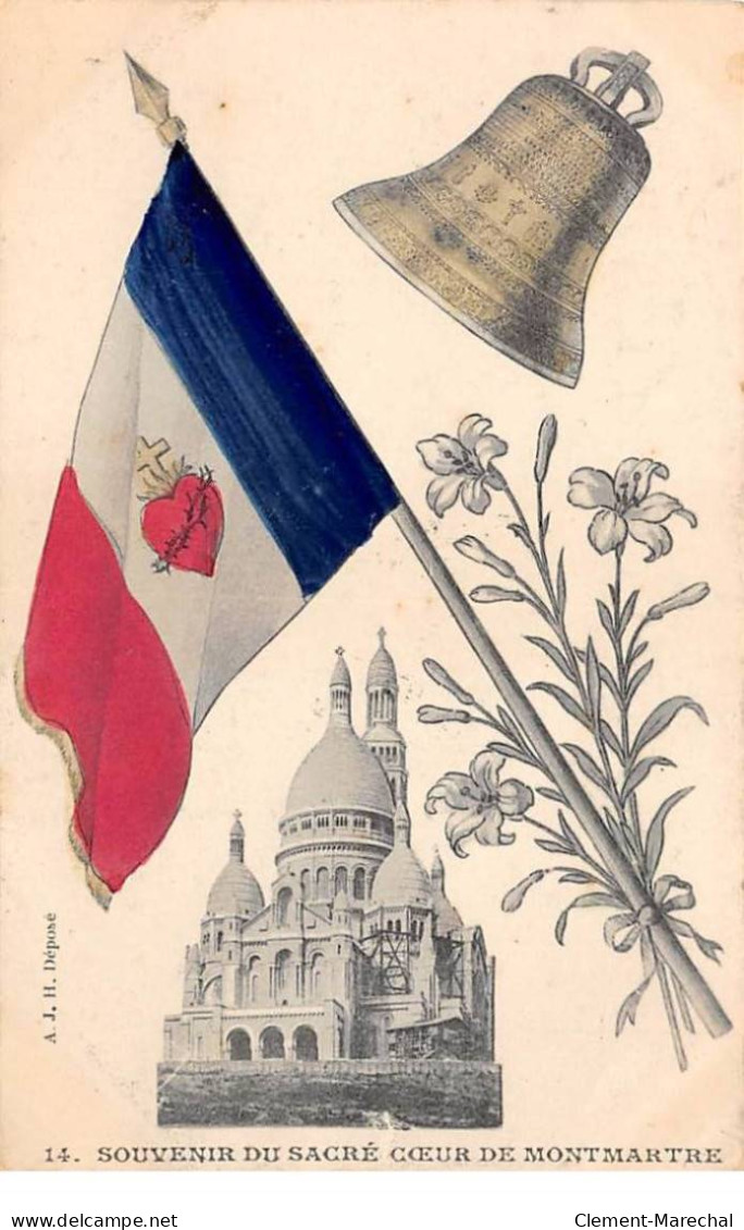 PARIS - Souvenir Du Sacré Coeur De Montmartre - Très Bon état - Sacré-Coeur