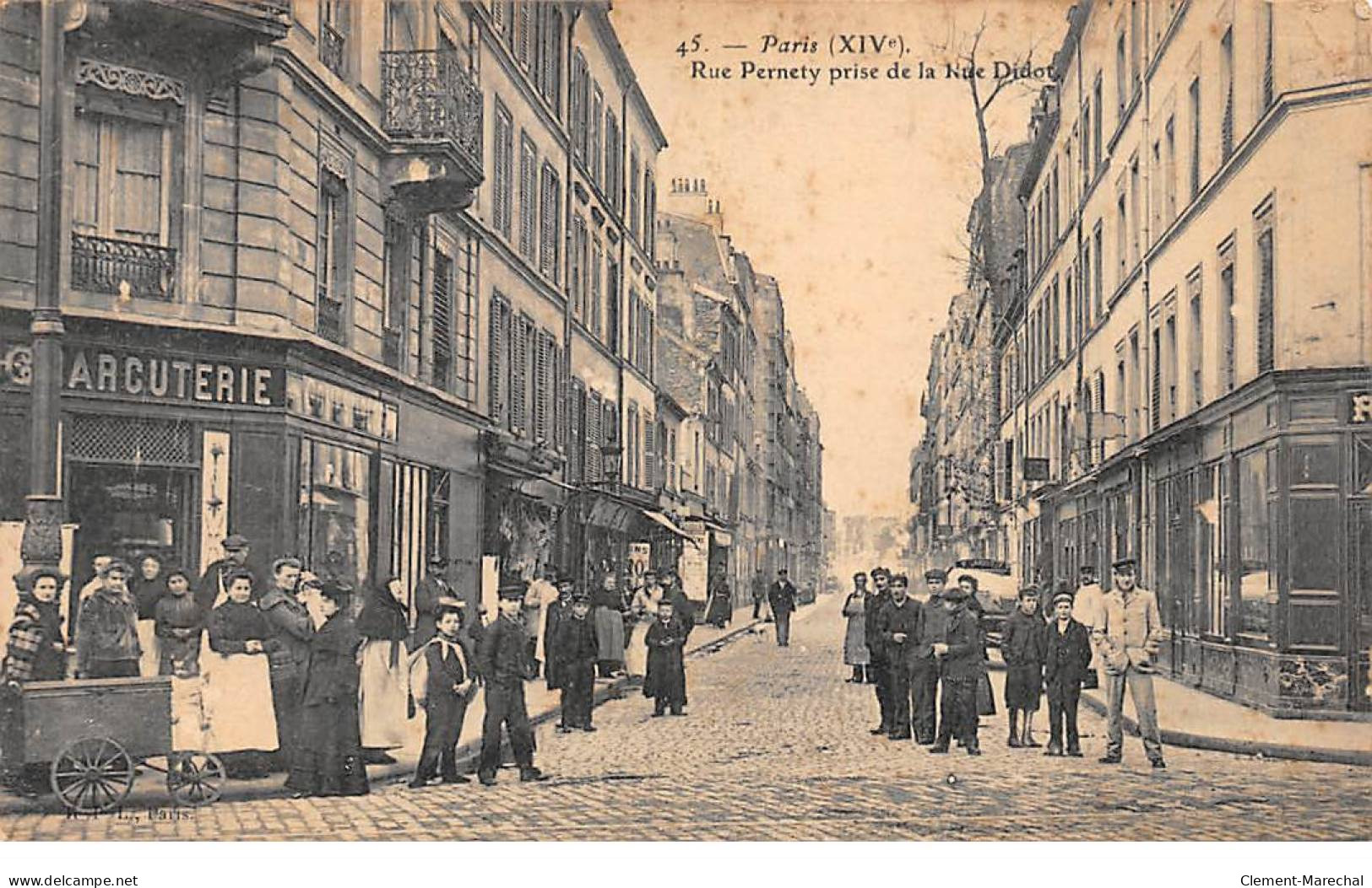 PARIS - Rue Pernety Prise De La Rue Didot - état - Arrondissement: 14