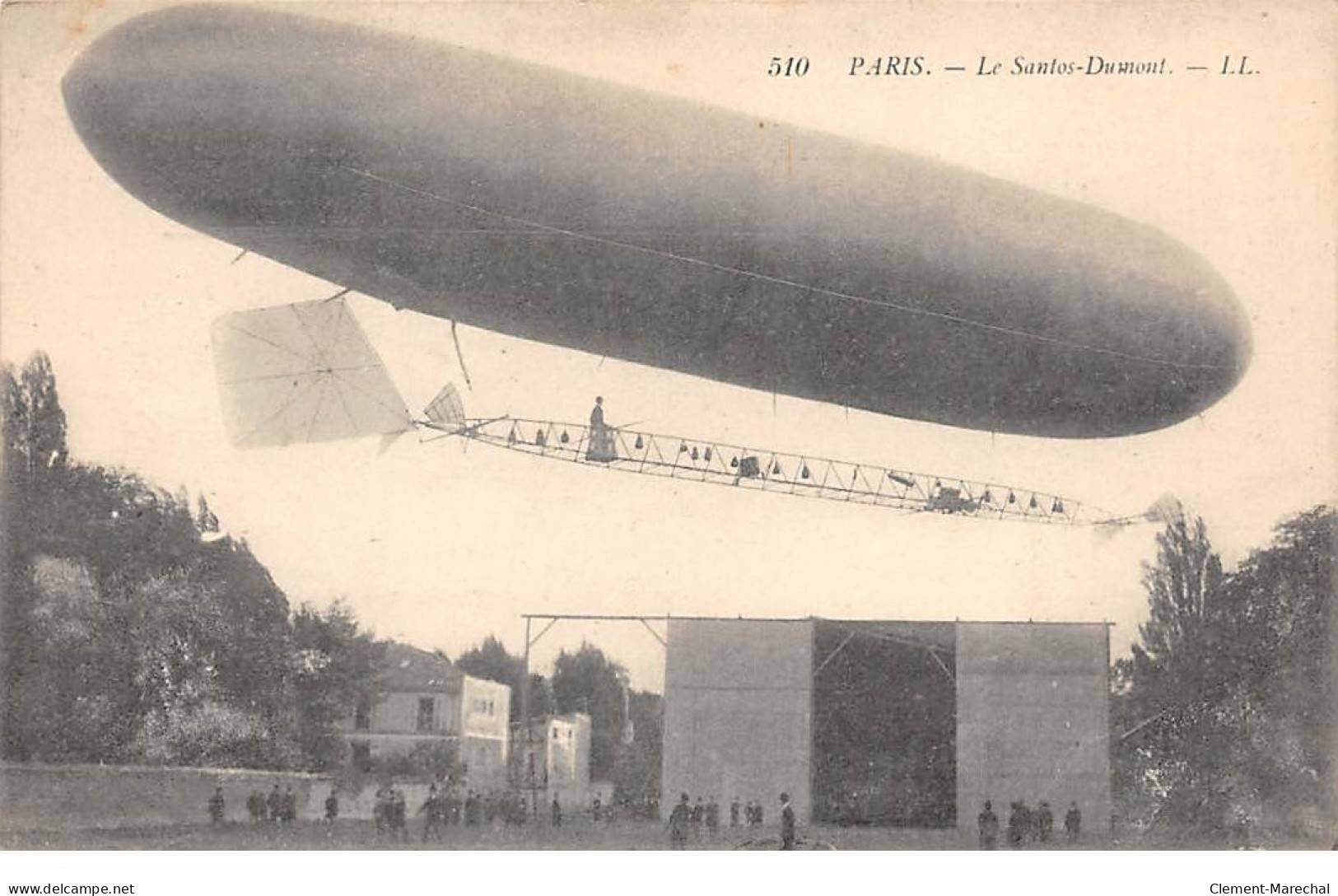 PARIS - Consécration Du Sacré Coeur Le 16 Octobre 1919 - Le Santos Dumont - Très Bon état - Sacré-Coeur