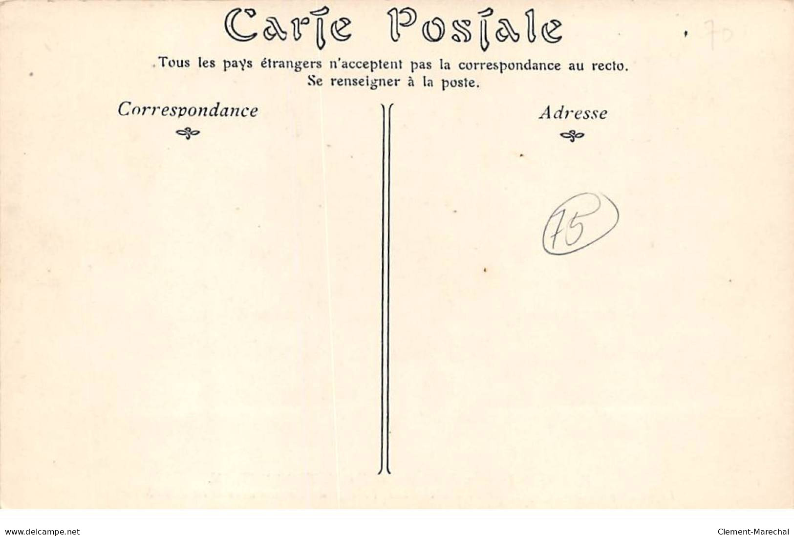 PARIS - Travaux Du Chemin De Fer Métropolitain - Ligne N°4 - Fonçage Du Caisson Dans Le Lit De La Seine - Très Bon état - Métro Parisien, Gares