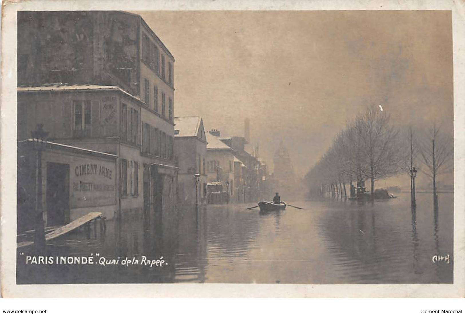 PARIS - Inondé - Quai De La Rapée - Très Bon état - Inondations De 1910