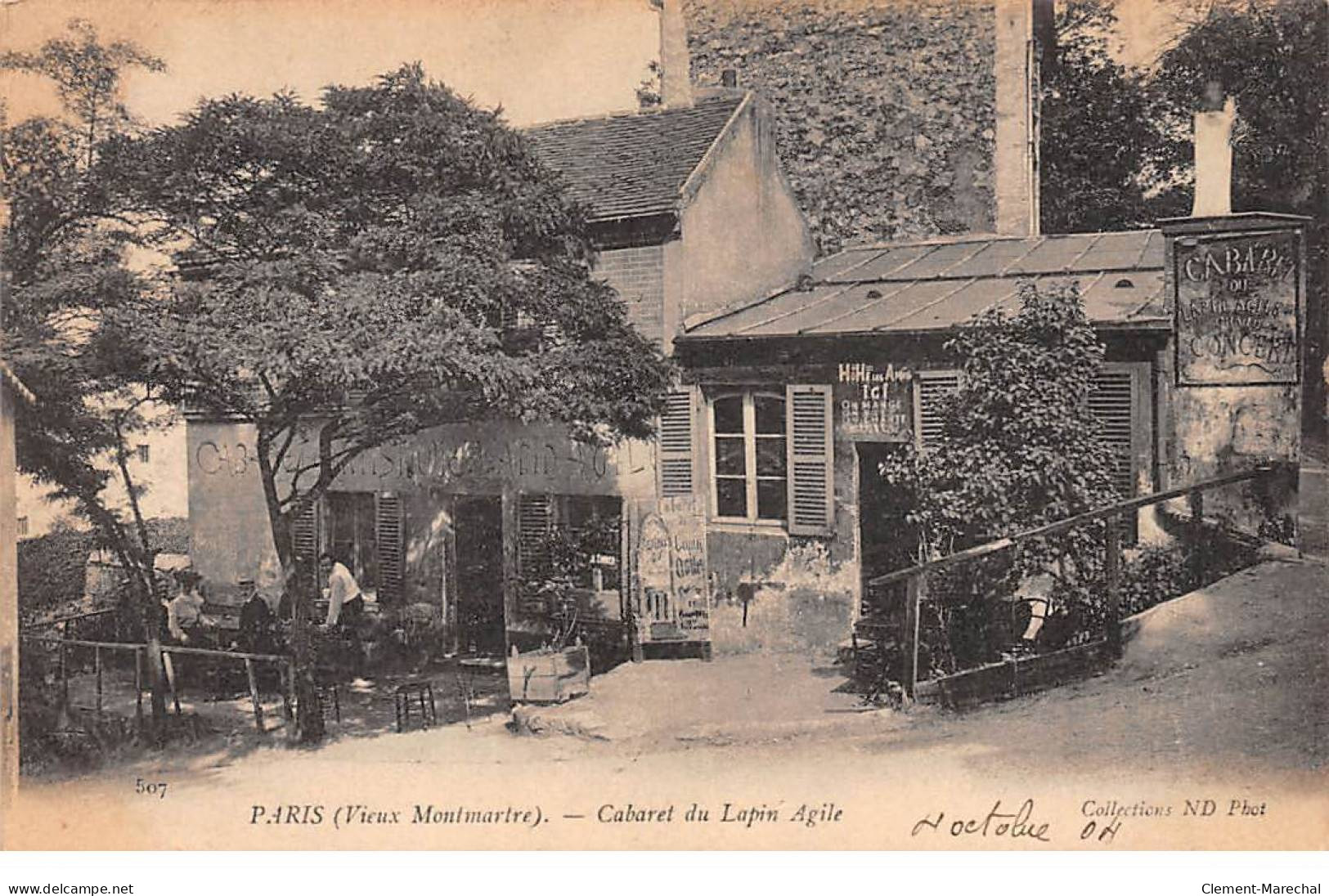 PARIS - Vieux Montmartre - Cabaret Du Lapin Agile - Très Bon état - Distretto: 18