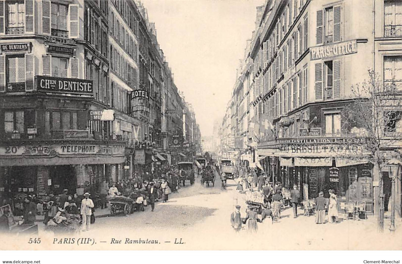 PARIS - Rue Rambuteau - état - Paris (03)