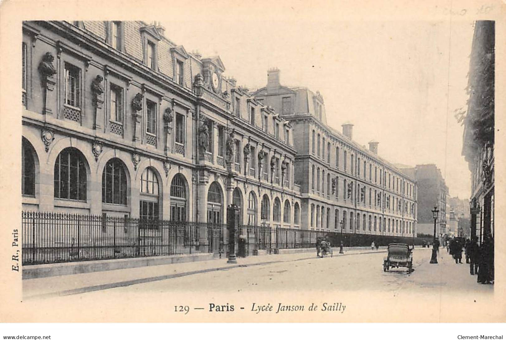 PARIS - Lycée Janson De Sailly - Très Bon état - Education, Schools And Universities