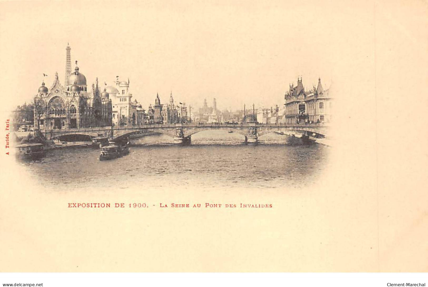 PARIS - Exposition De 1900 - La Seine Au Pont Des Invalides - Très Bon état - Mostre