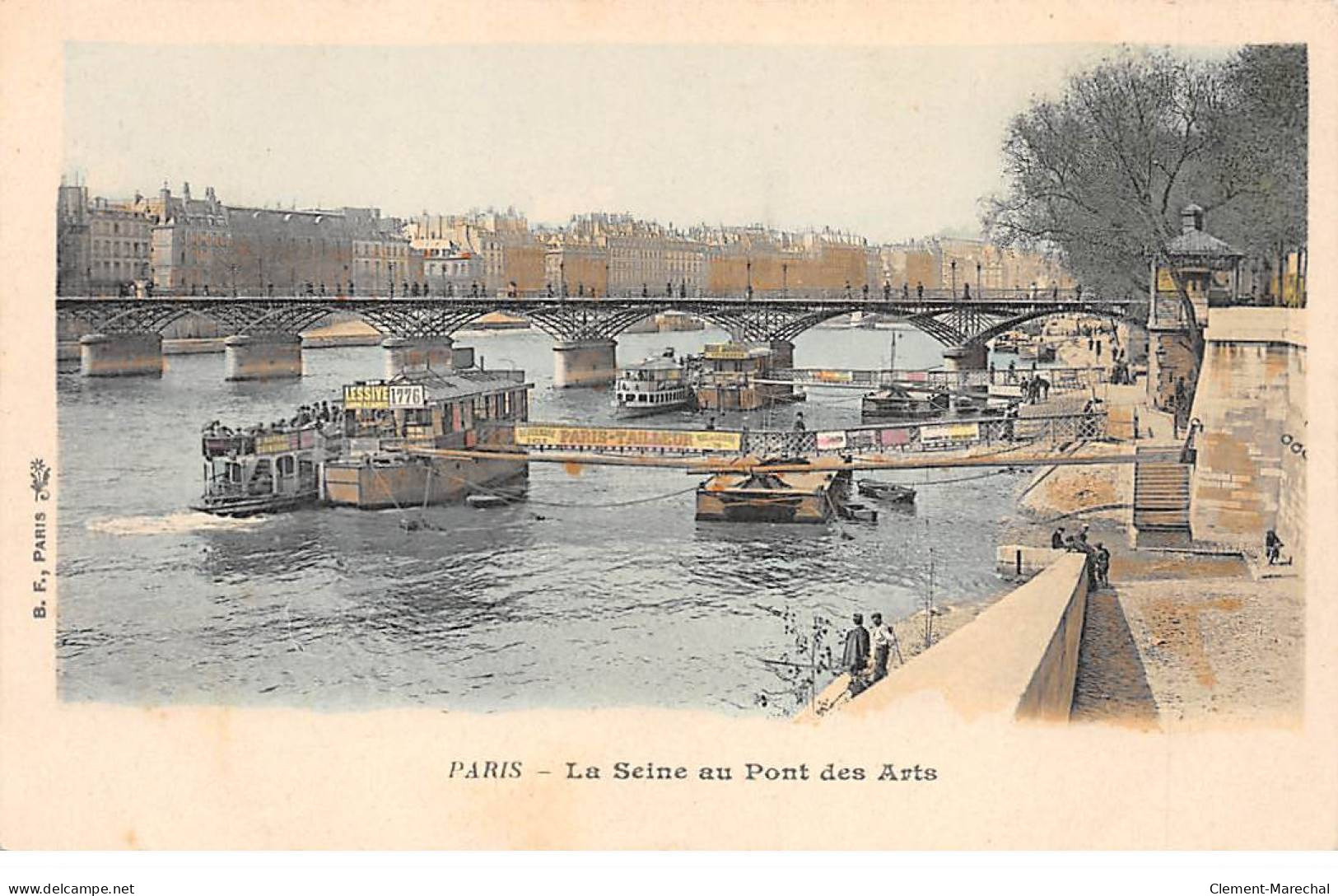 PARIS - La Seine Au Pont Des Arts - Très Bon état - Ponti