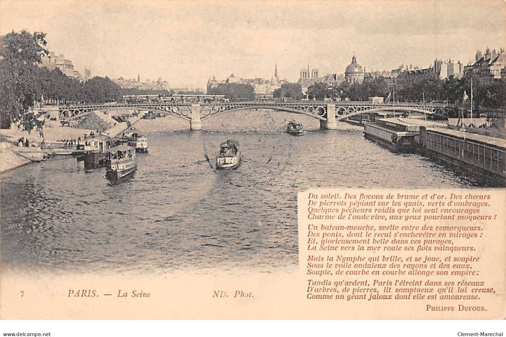 PARIS - La Seine - Très Bon état - La Seine Et Ses Bords