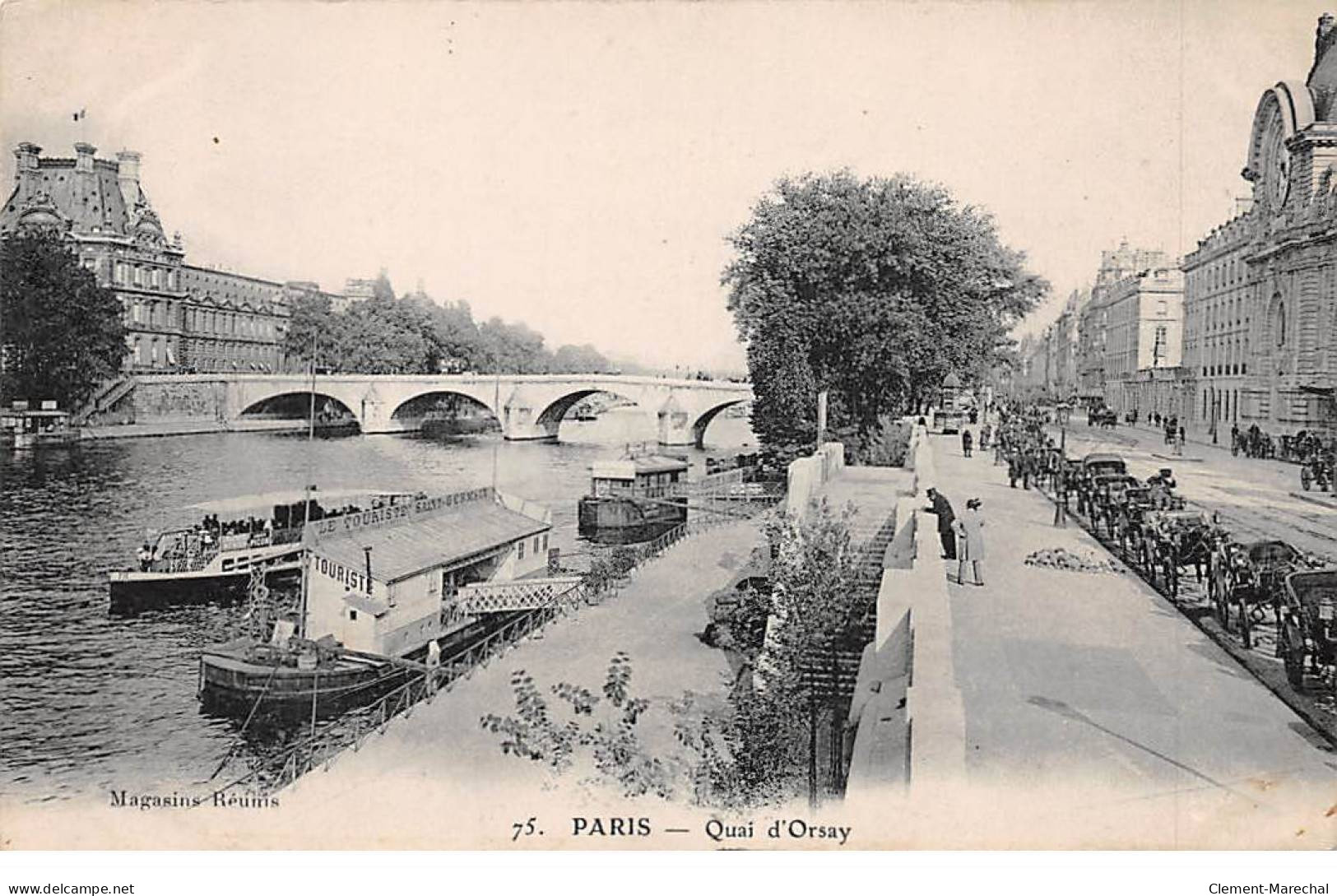 PARIS - Quai D'Orsay - état - The River Seine And Its Banks