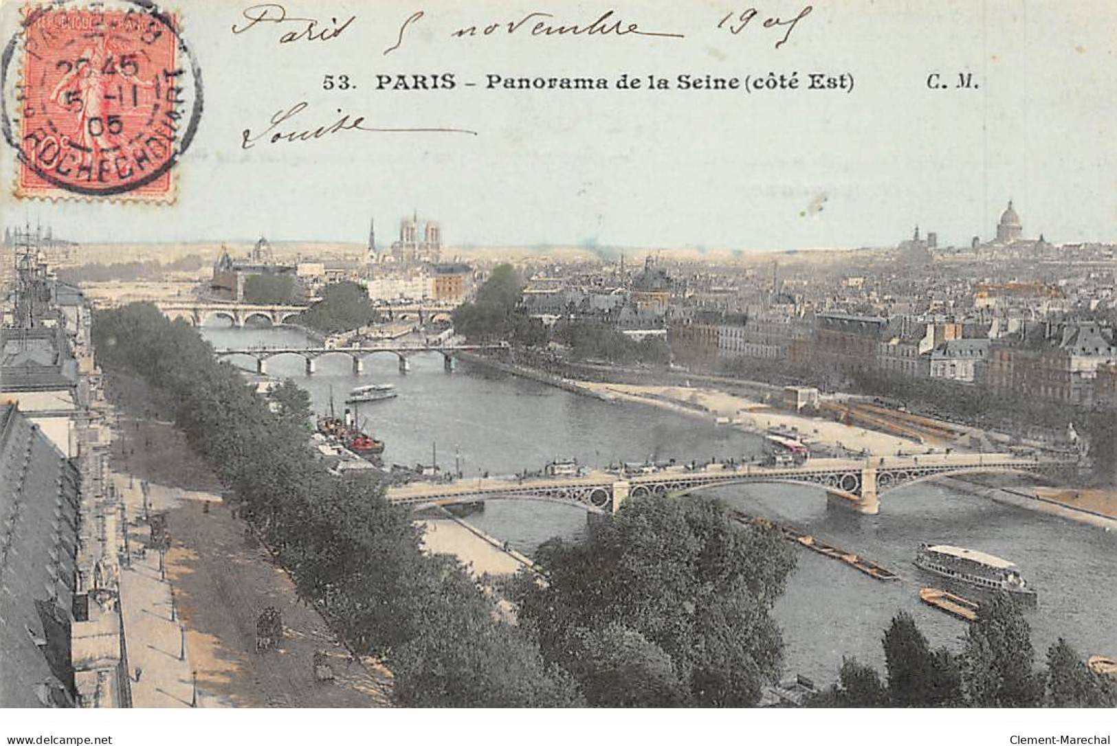 PARIS - Panorama De La Seine - Très Bon état - Le Anse Della Senna