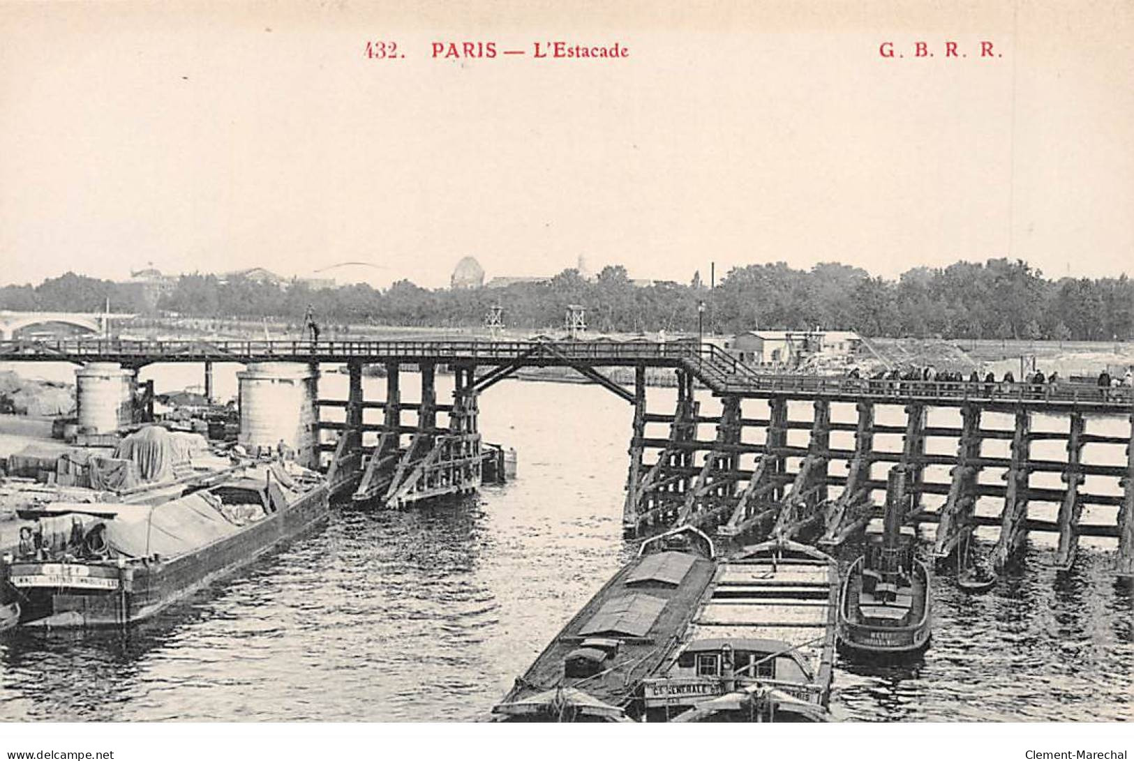 PARIS - L'Estacade - Très Bon état - Autres & Non Classés