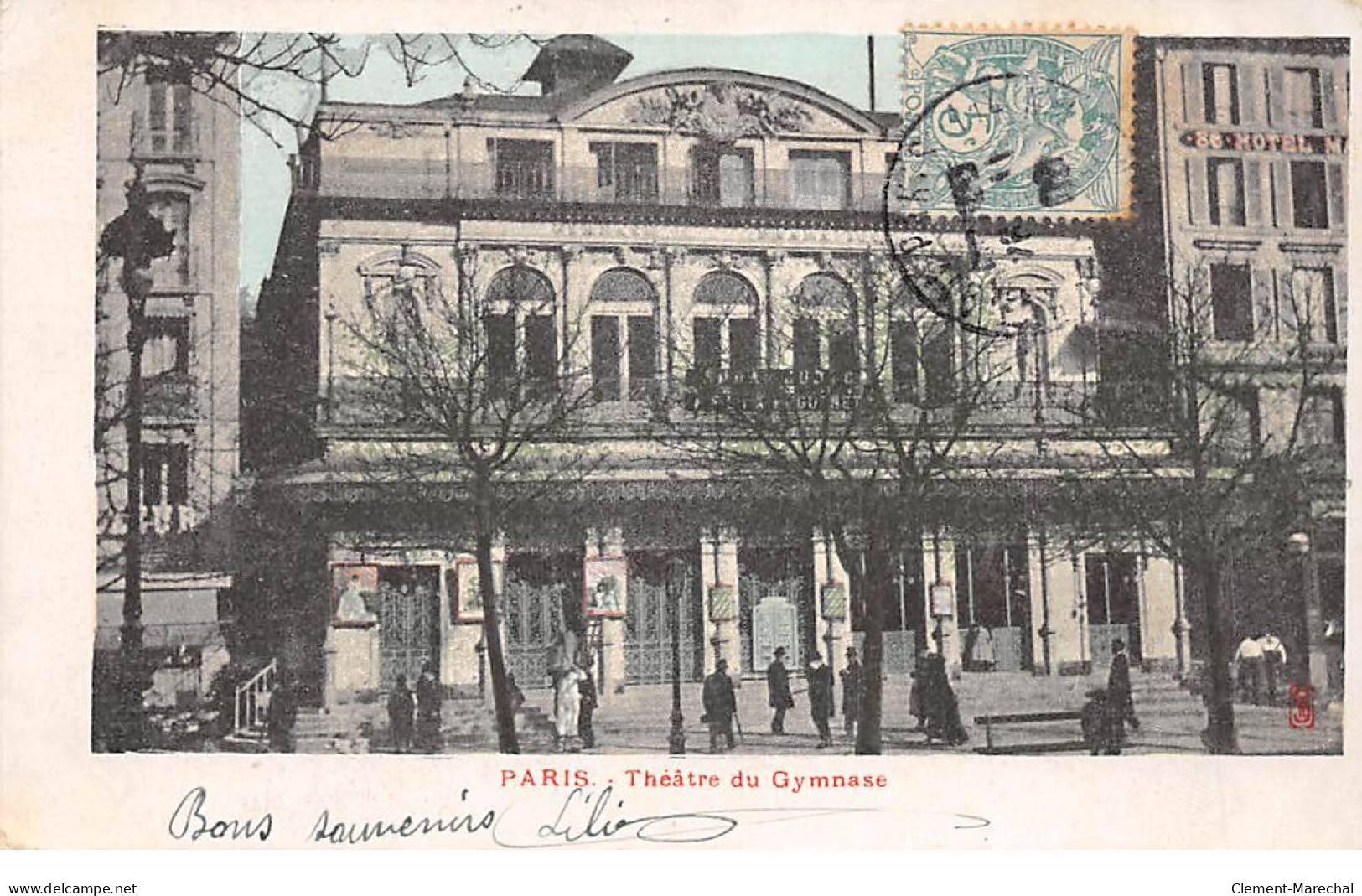 PARIS - Théâtre Du Gymnase - Très Bon état - Autres & Non Classés