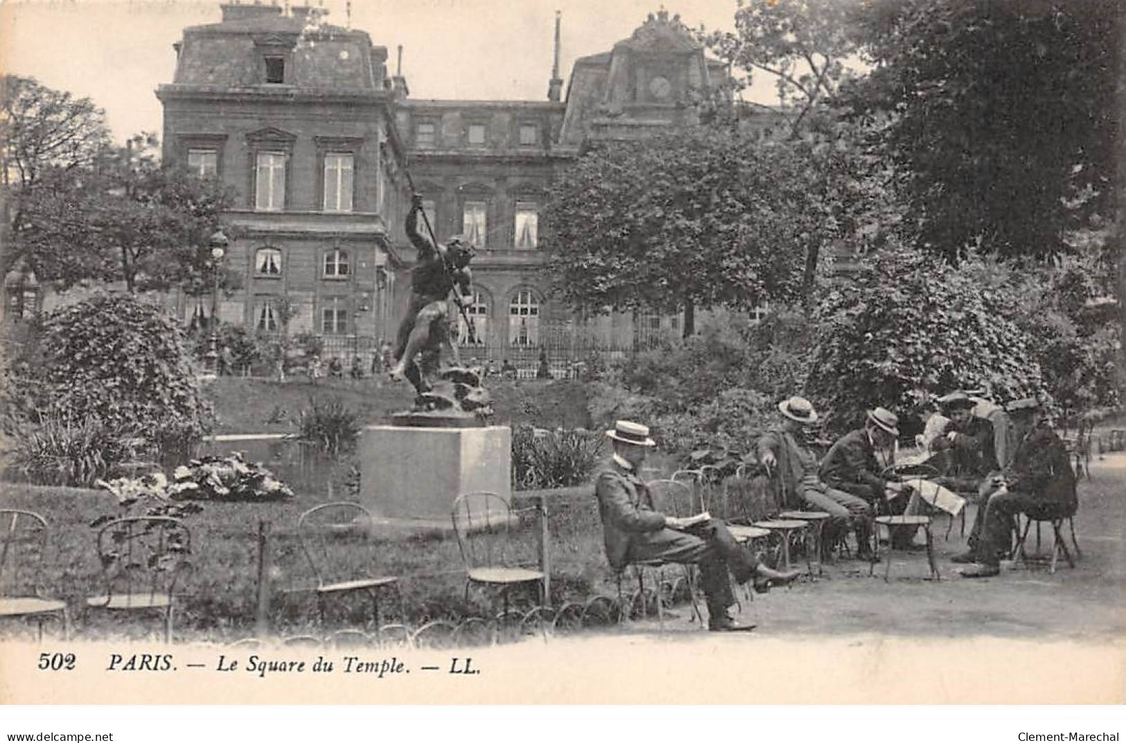 PARIS - Le Square Du Temple - Très Bon état - Plätze