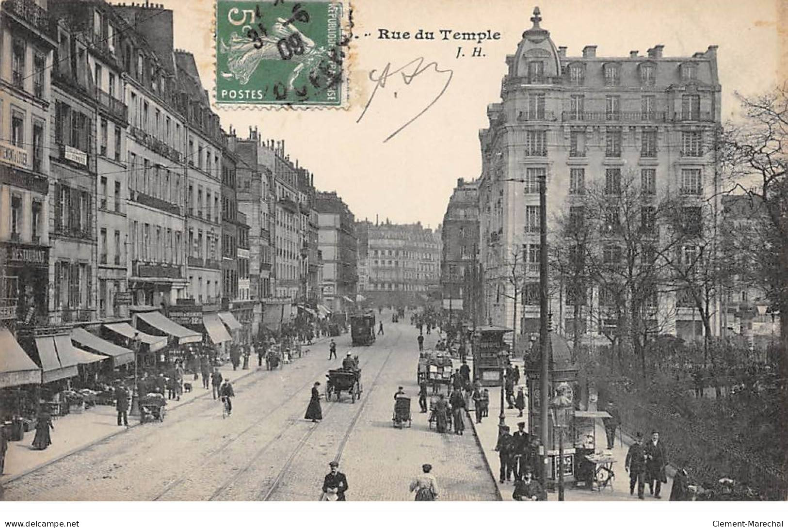 PARIS - Rue Du Temple - Très Bon état - Autres & Non Classés