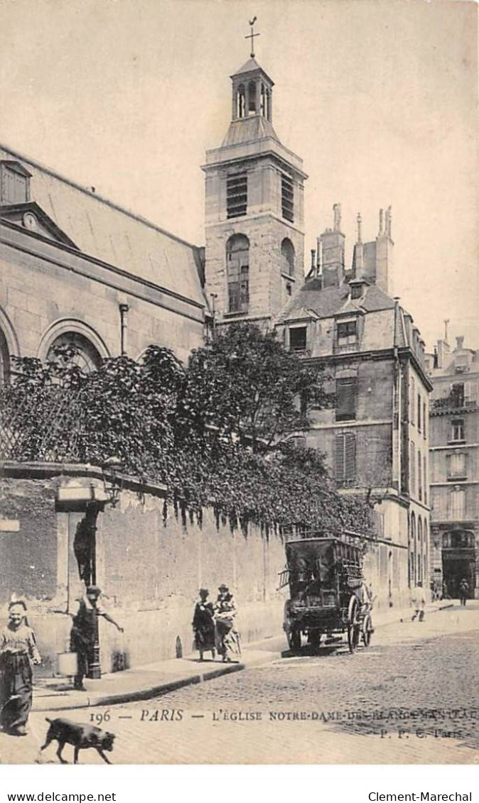 PARIS - L'Eglise Notre Dame Du Blanc Manteau - Très Bon état - Kerken