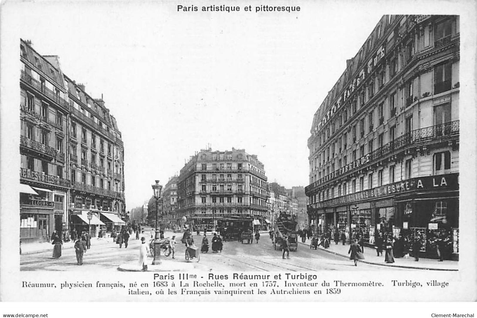 PARIS - Rues Réaumur Et Turbigo - Très Bon état - Distretto: 03