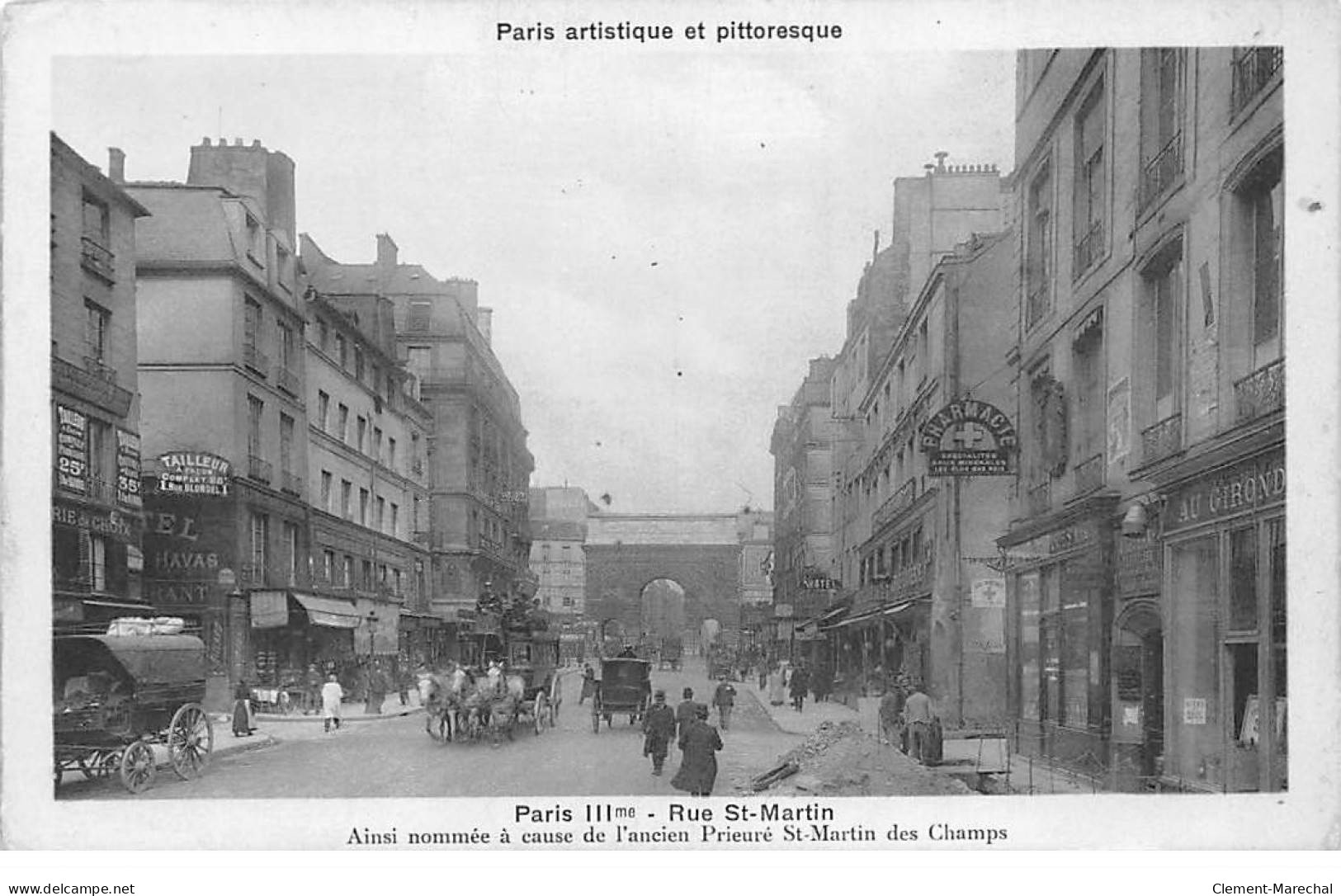 PARIS - Rue Saint Martin - Très Bon état - Distretto: 03
