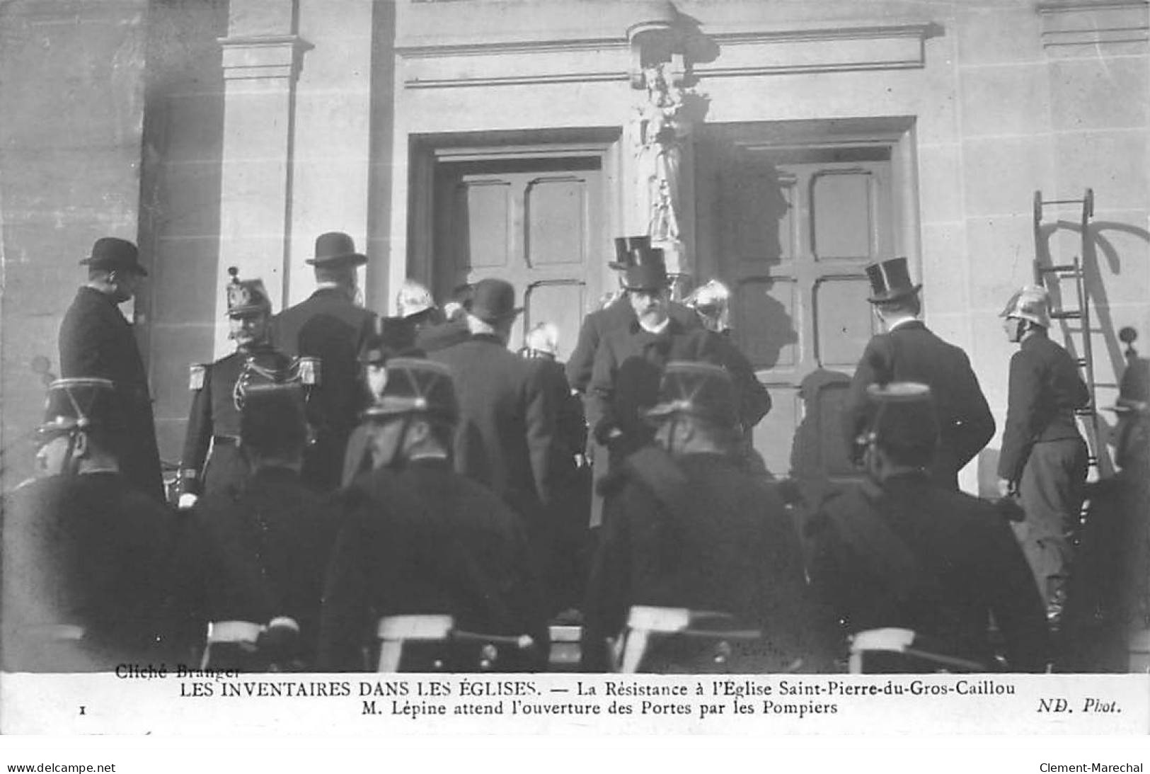 PARIS - Les Inventaires Dans Les Eglises - La Résistance à L'Eglise Saint Pierre Du Gros Caillou - Très Bon état - Kerken