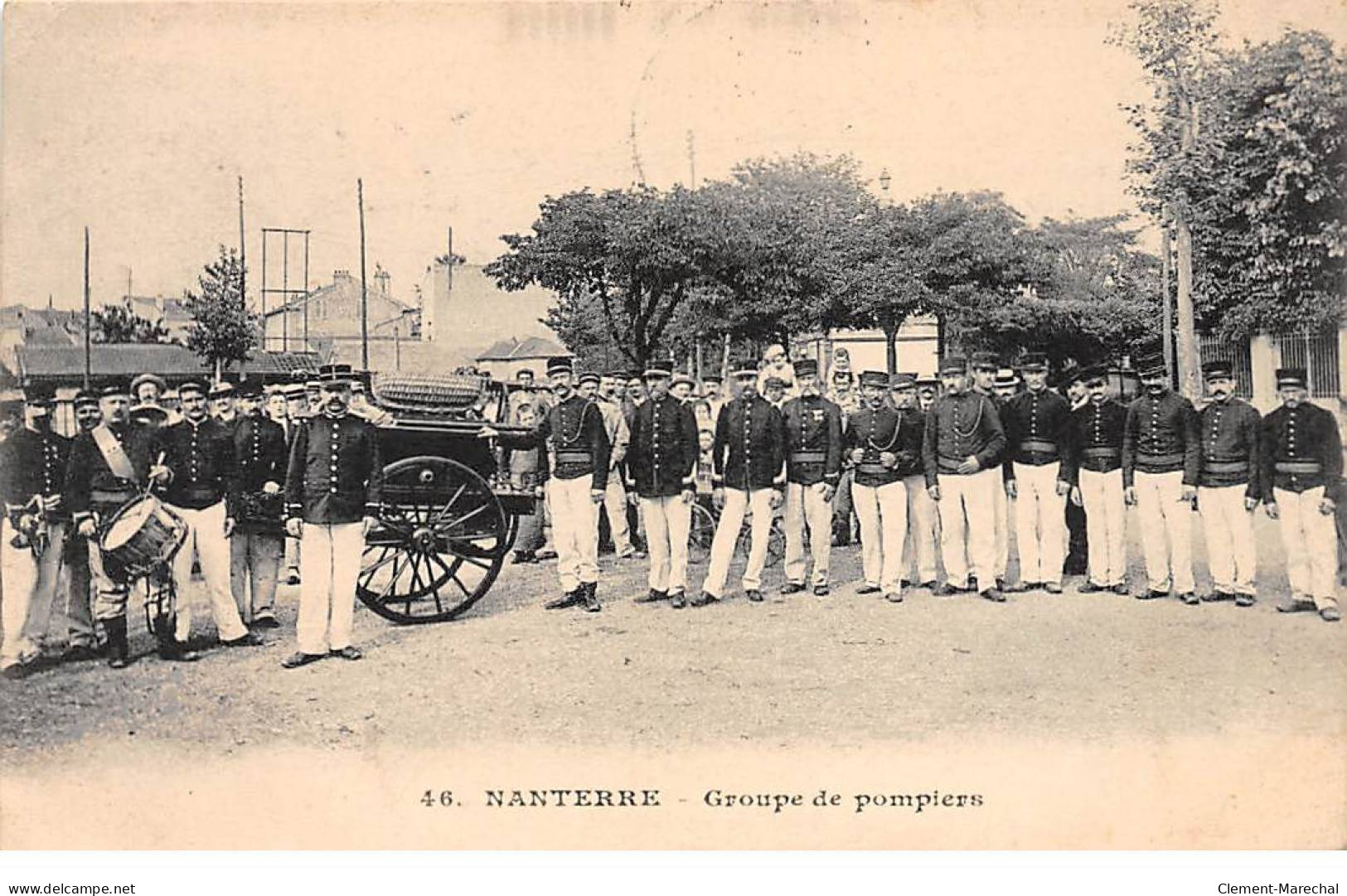 NANTERRE - Groupe De Pompiers - Très Bon état - Nanterre