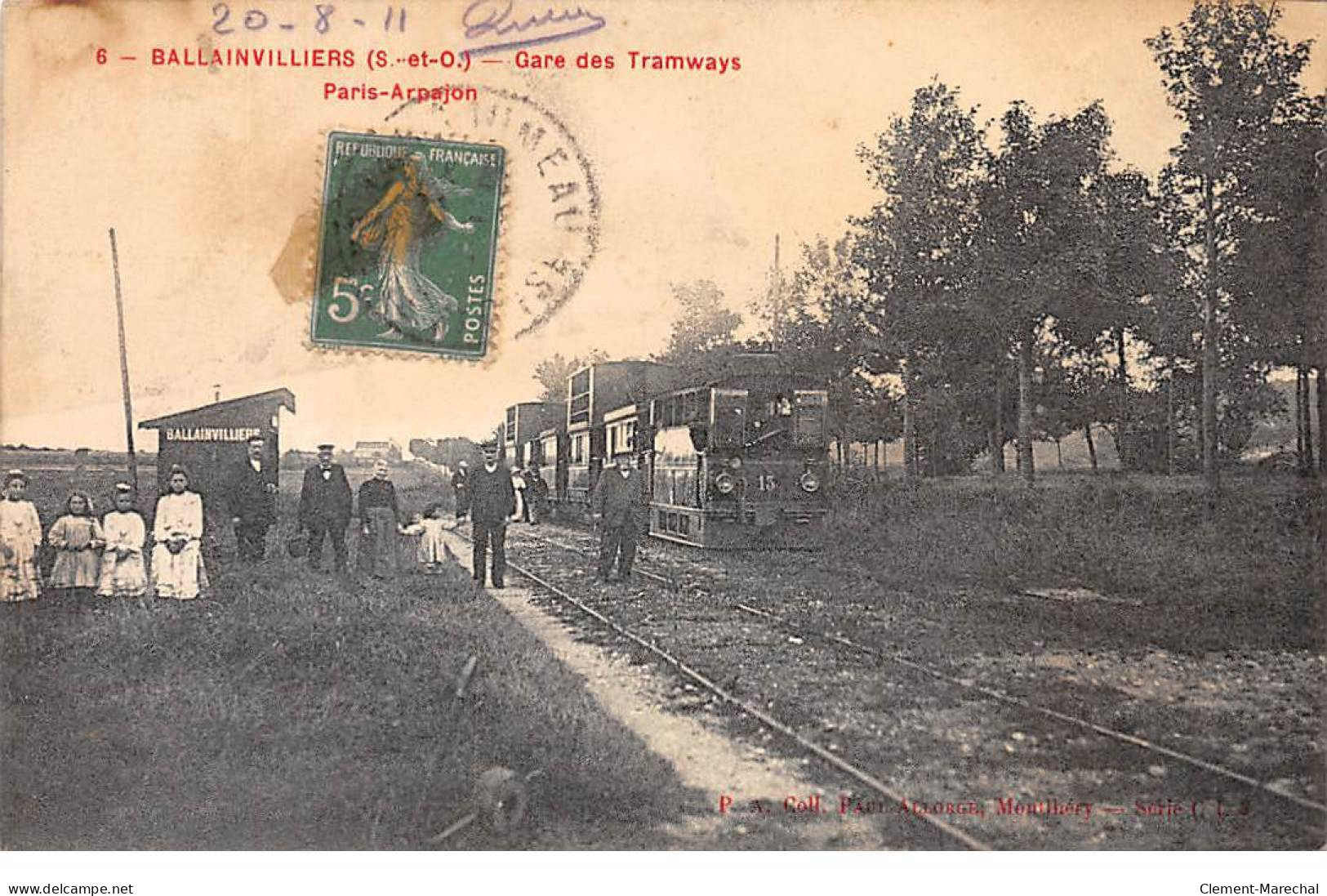 BALLAINVILLIERS - Gare Des Tramways - état - Sonstige & Ohne Zuordnung