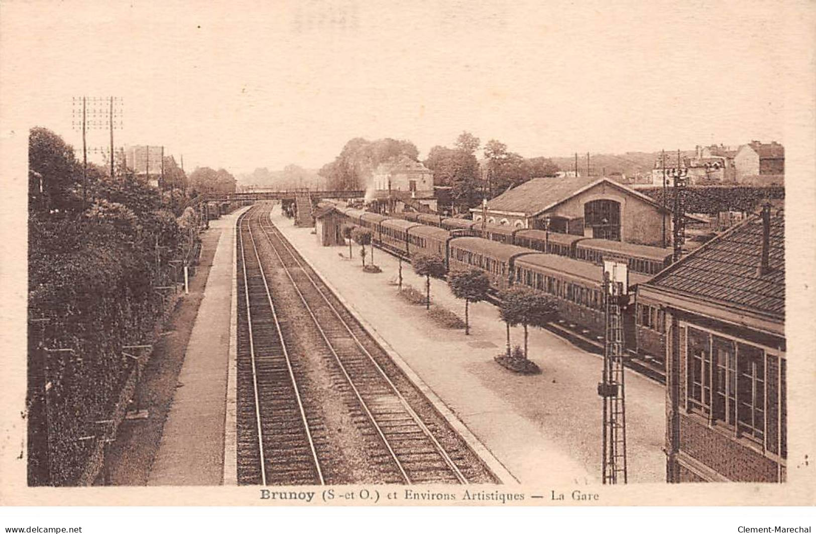 BRUNOY - La Gare - Très Bon état - Brunoy