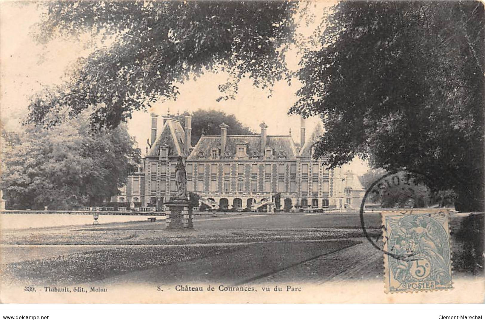 Château De COURANCES, Vu Du Parc - état - Sonstige & Ohne Zuordnung