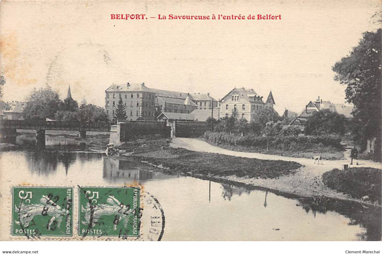 BELFORT - La Savoureuse à L'entrée De Belfort - Très Bon état - Belfort - Città
