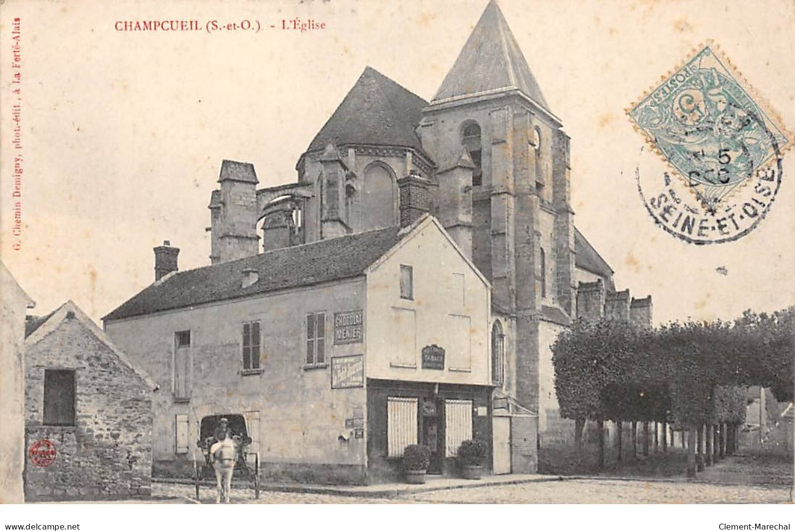 CHAMPCUEIL - L'Eglise - Très Bon état - Sonstige & Ohne Zuordnung