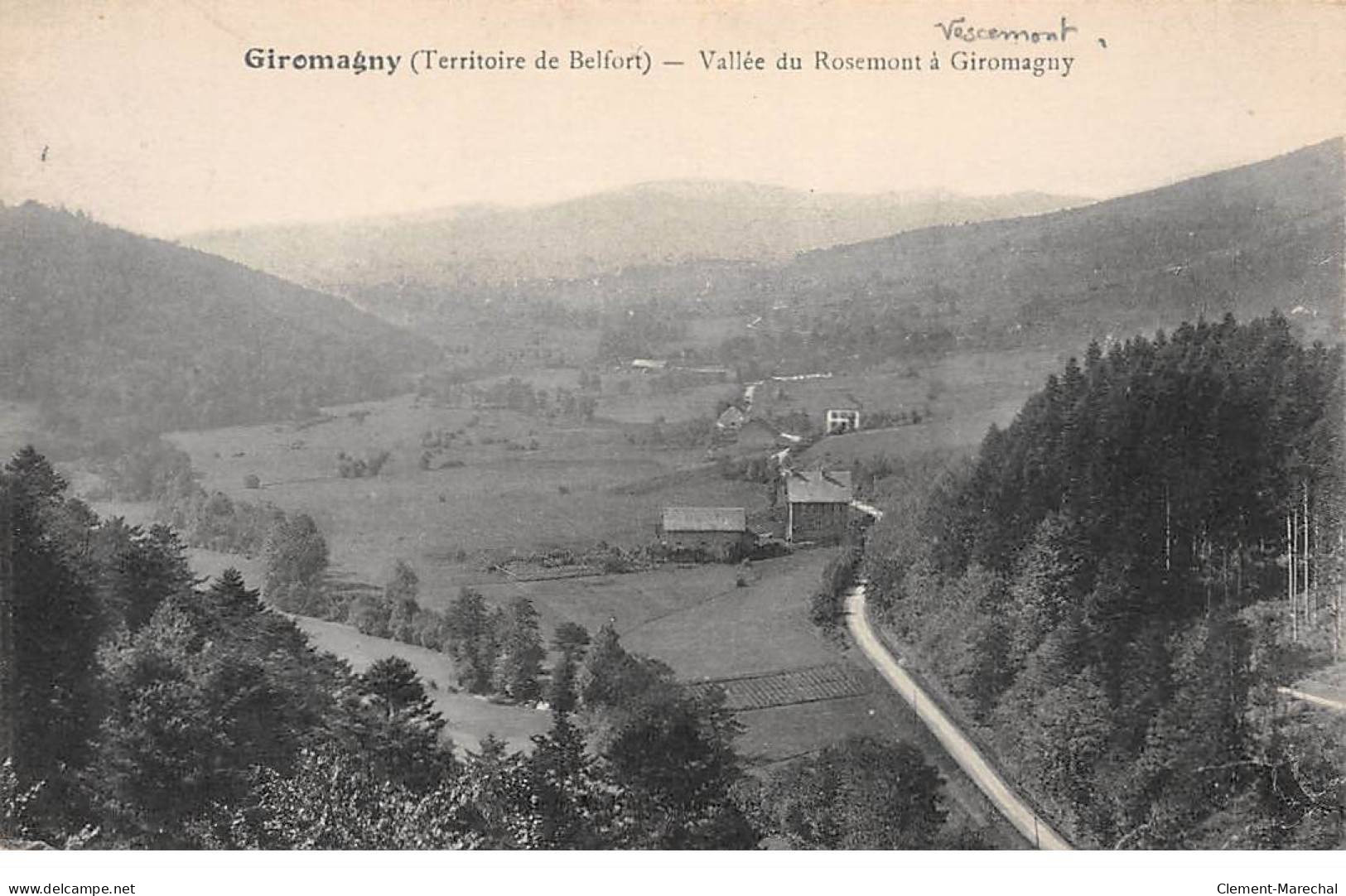 GIROMAGNY - Vallée Du Rosemont à Giromagny - Très Bon état - Giromagny