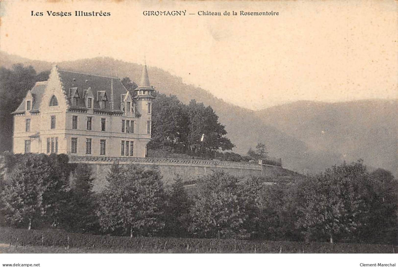GIROMAGNY - Château De La Rosemontoire - Très Bon état - Giromagny