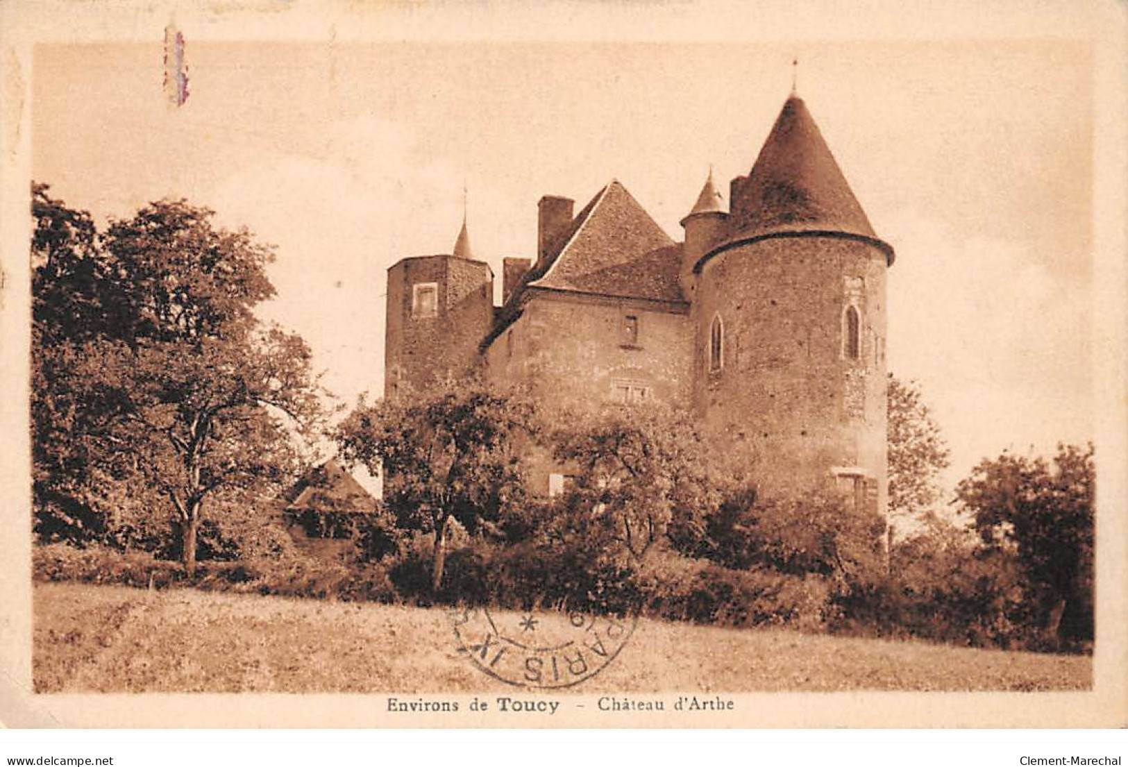 Environs De TOUCY - Château D'Arthe - Très Bon état - Autres & Non Classés