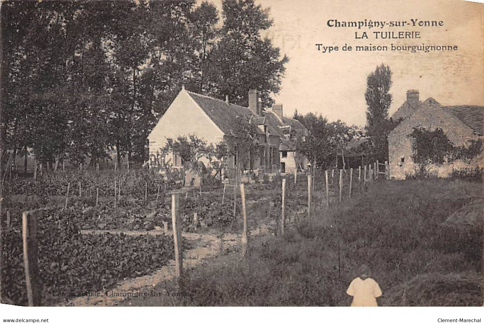 CHAMPIGNY SUR YONNE - LA TUILERIE - Type De Maison Bourguignonne - Très Bon état - Champigny