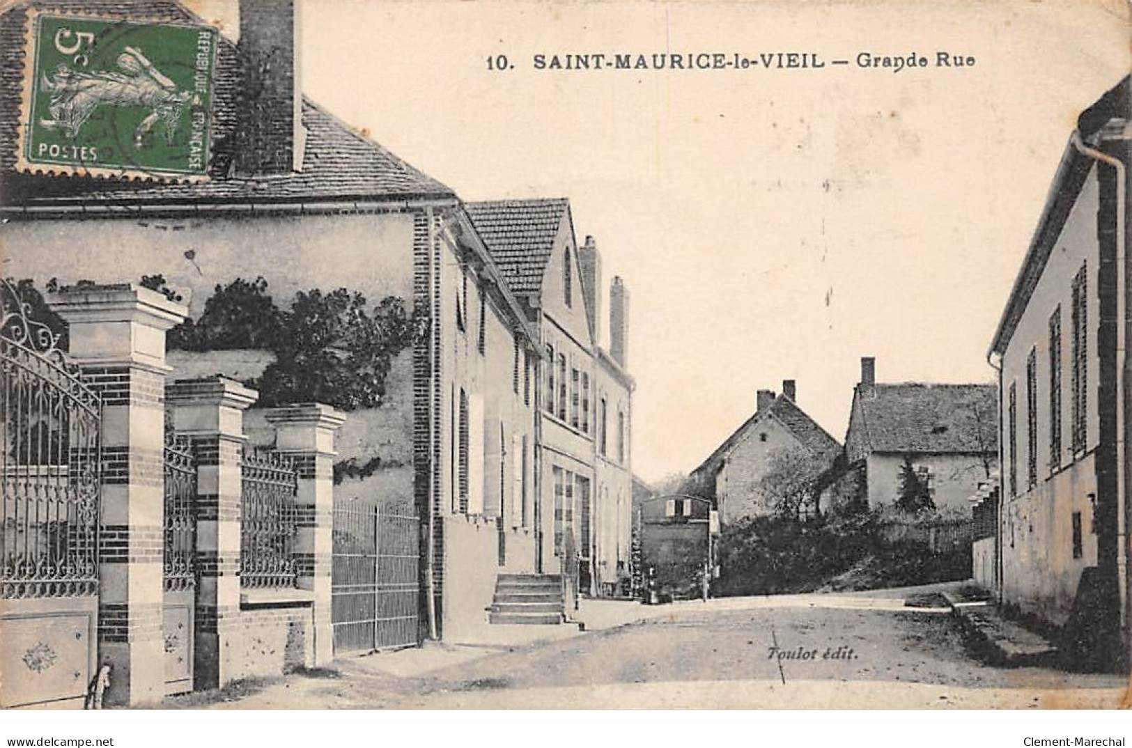 SAINT MAURICE LE VIEIL - Grande Rue - Très Bon état - Other & Unclassified