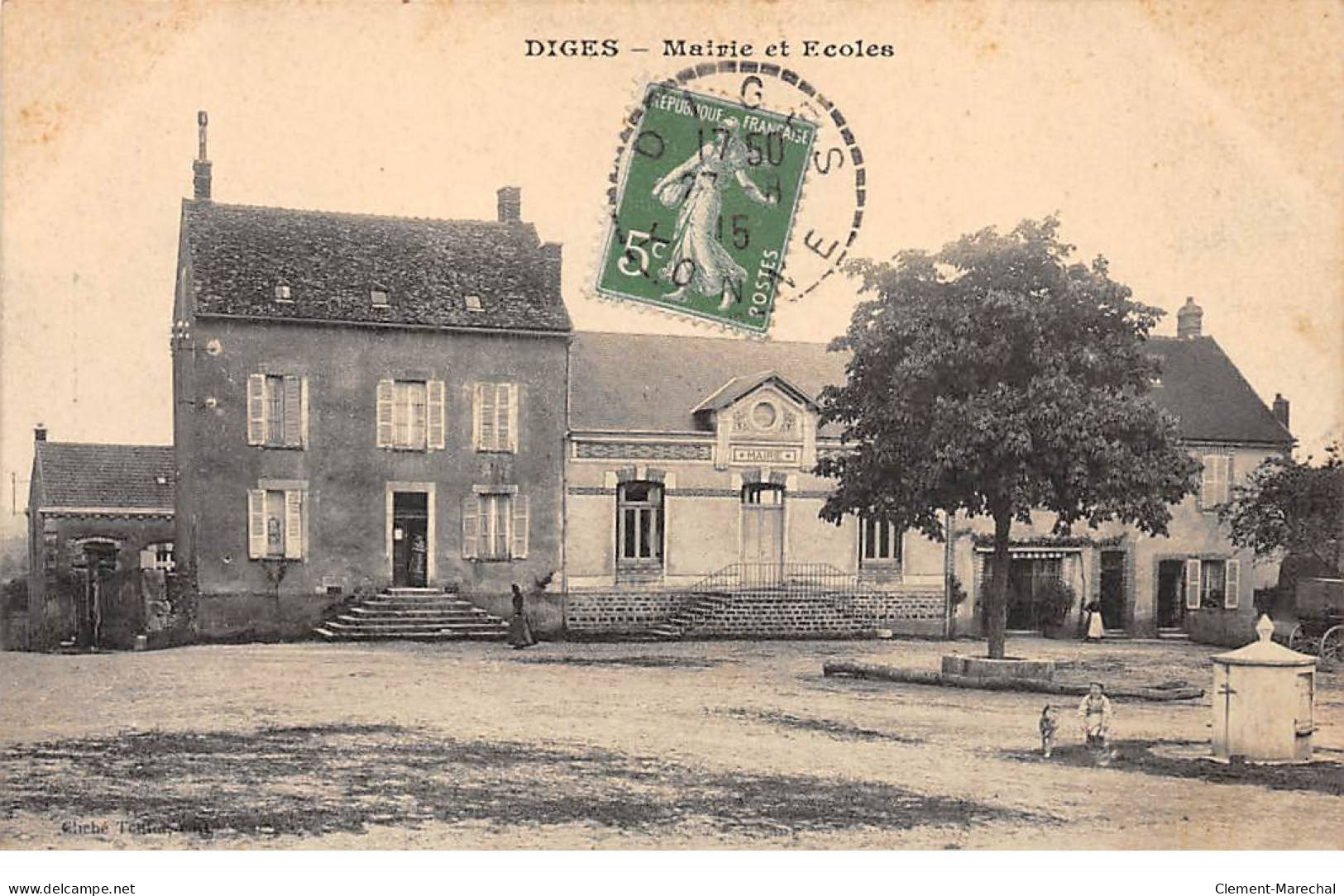 DIGES - Mairie Et Ecoles - Très Bon état - Other & Unclassified