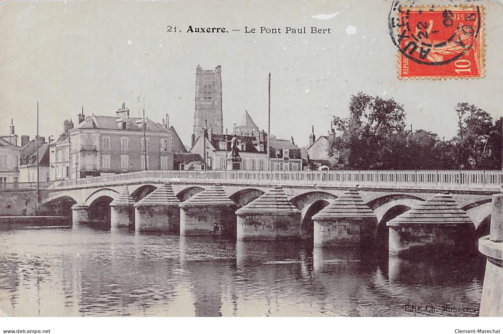 AUXERRE - Le Pont Paul Bert - Très Bon état - Auxerre