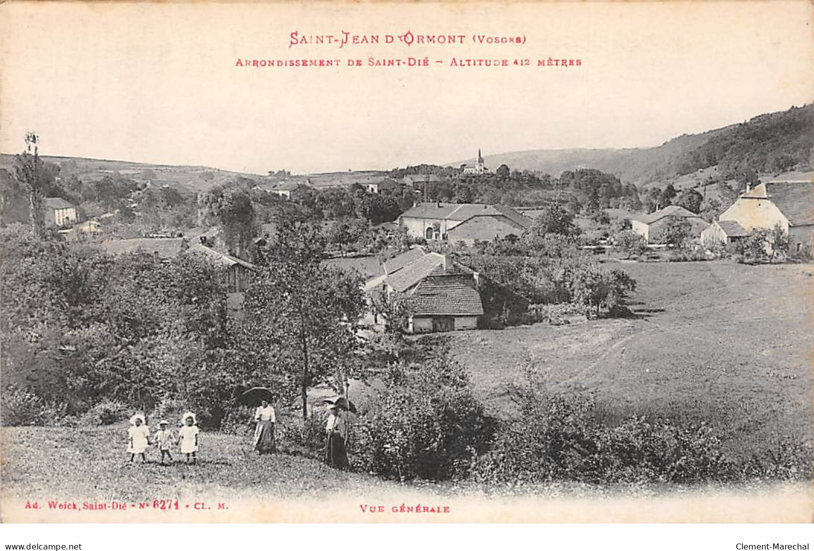 SAINT JEAN D'ORMONT - Vue Générale - Très Bon état - Other & Unclassified