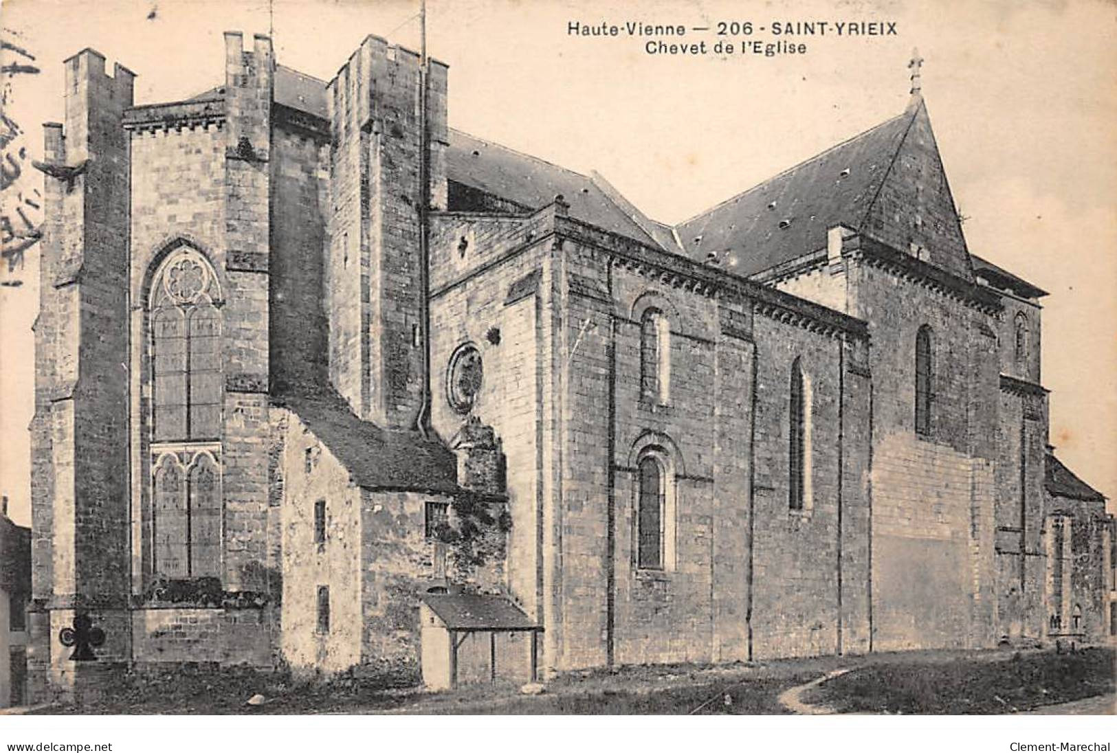 SAINT YRIEIX - Chevet De L'Eglise - Très Bon état - Saint Yrieix La Perche