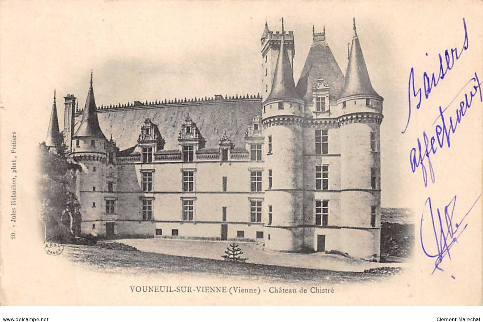 VOUNEUIL SUR VIENNE - Château De Chistré - Très Bon état - Vouneuil Sur Vienne
