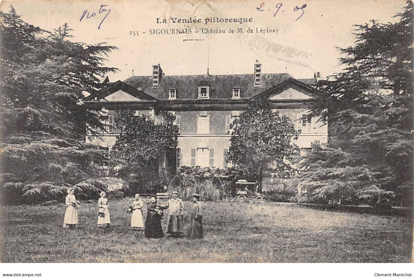 SIGOURNAIS - Château De M. De Lépinay - Très Bon état - Sonstige & Ohne Zuordnung