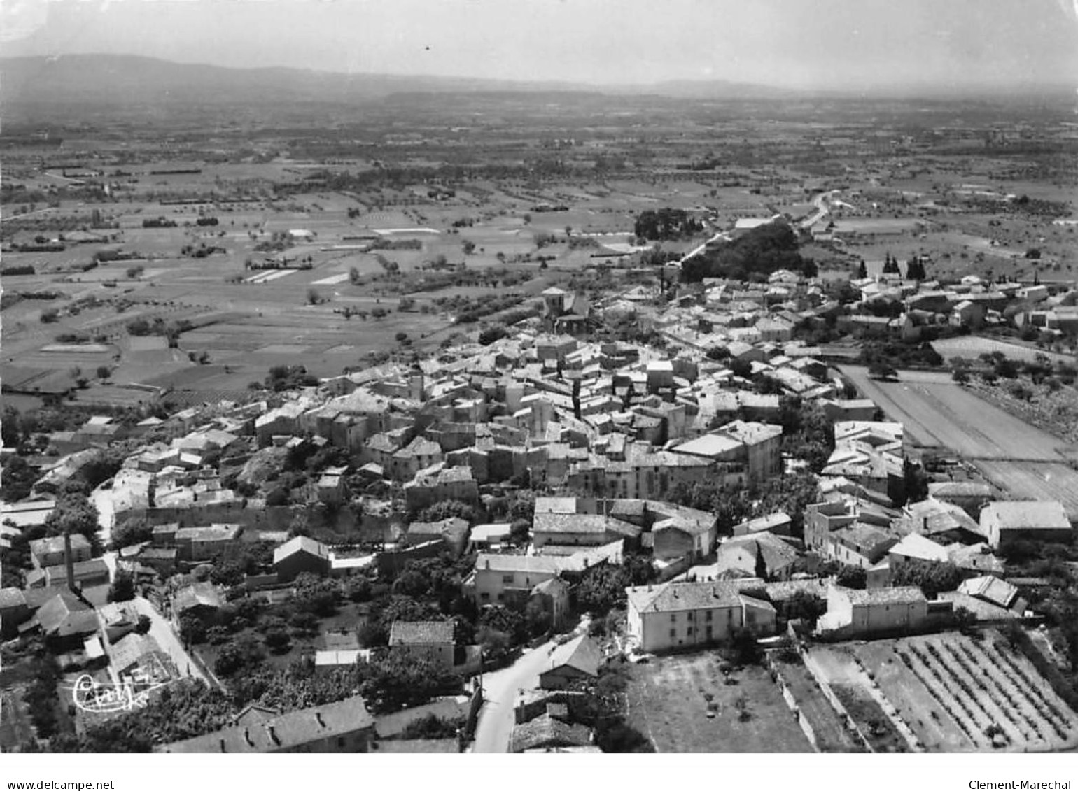 CAROMB - Vue Générale Aérienne - Route De Malaucène - Très Bon état - Andere & Zonder Classificatie