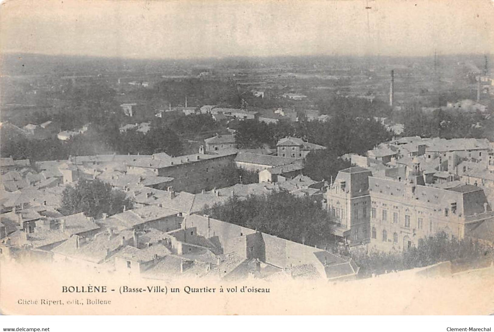 BOLLENE - Une Quartier à Vol D'oiseau - état - Bollene