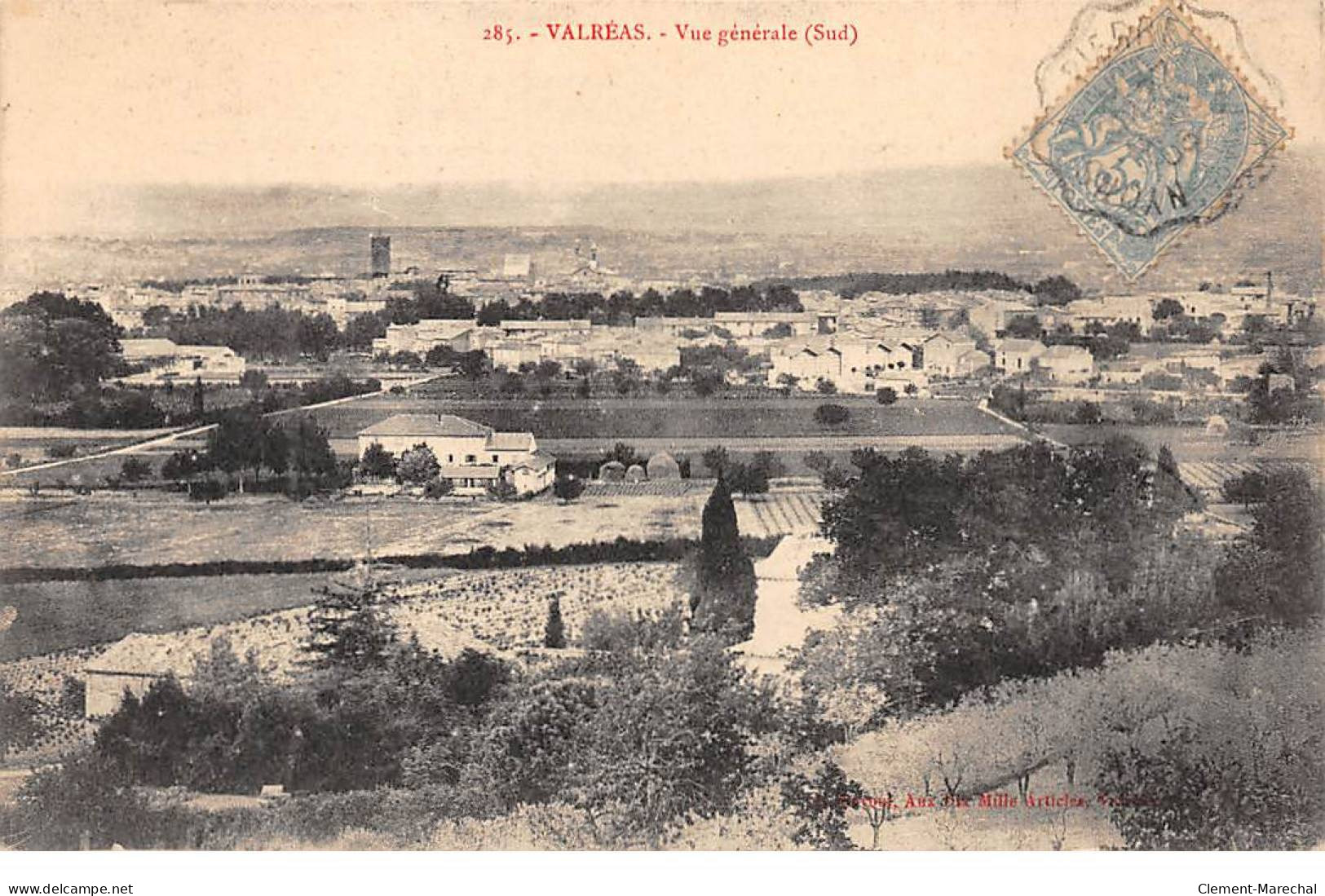 VALREAS - Vue Générale - état - Valreas