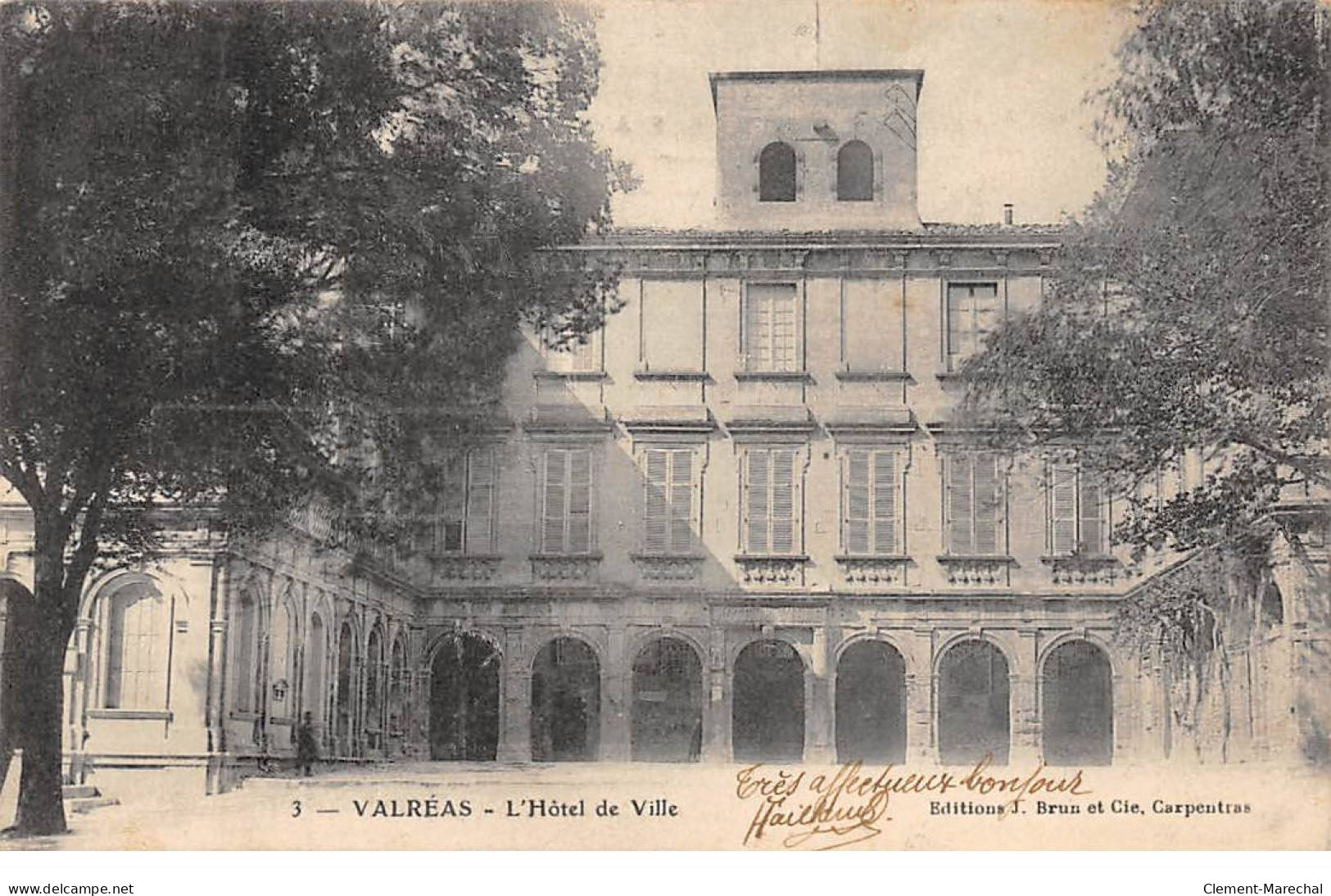 VALREAS - L'Hôtel De Ville - Très Bon état - Valreas