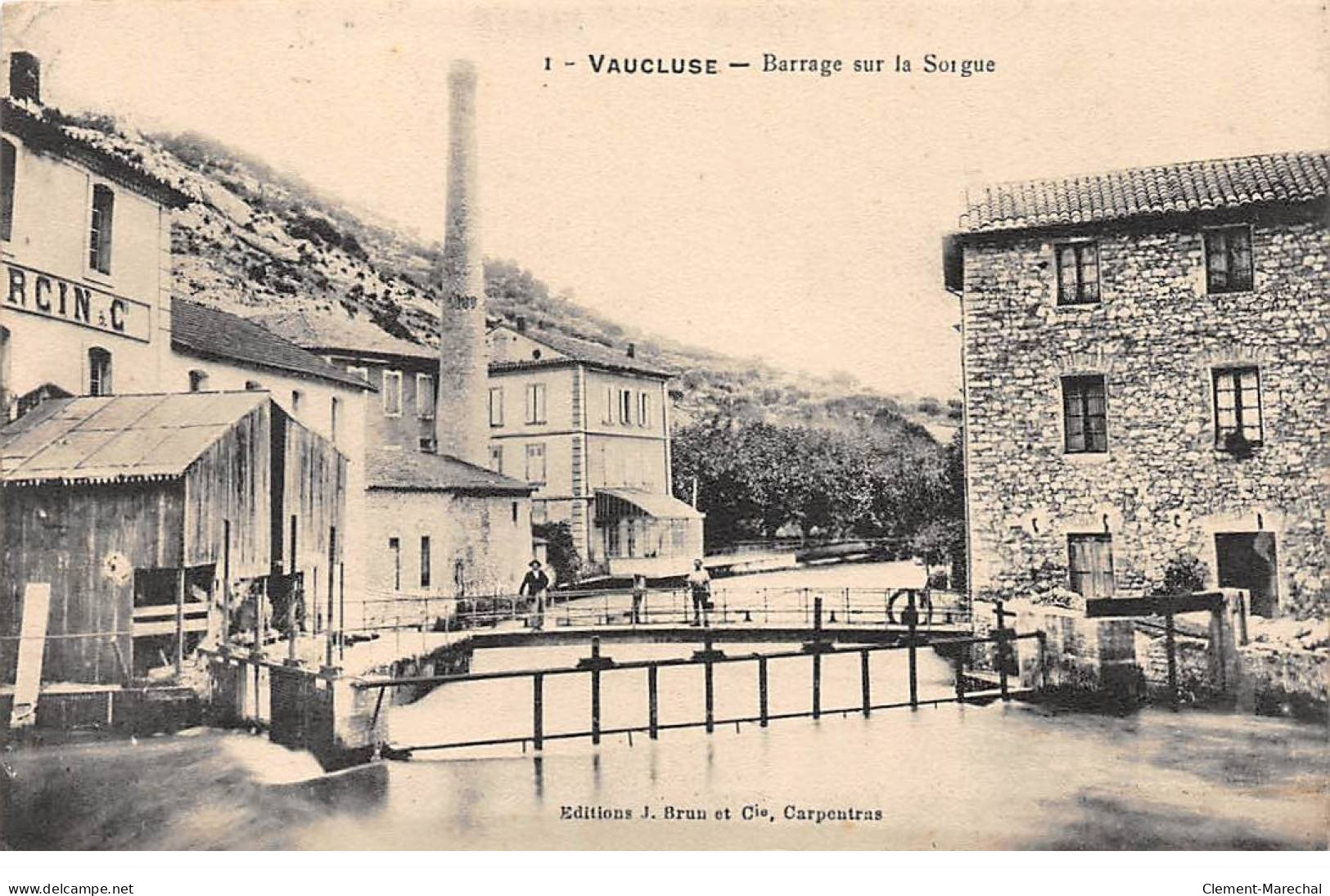 VAUCLUSE - Barrage Sur La Sorgue - Très Bon état - Andere & Zonder Classificatie